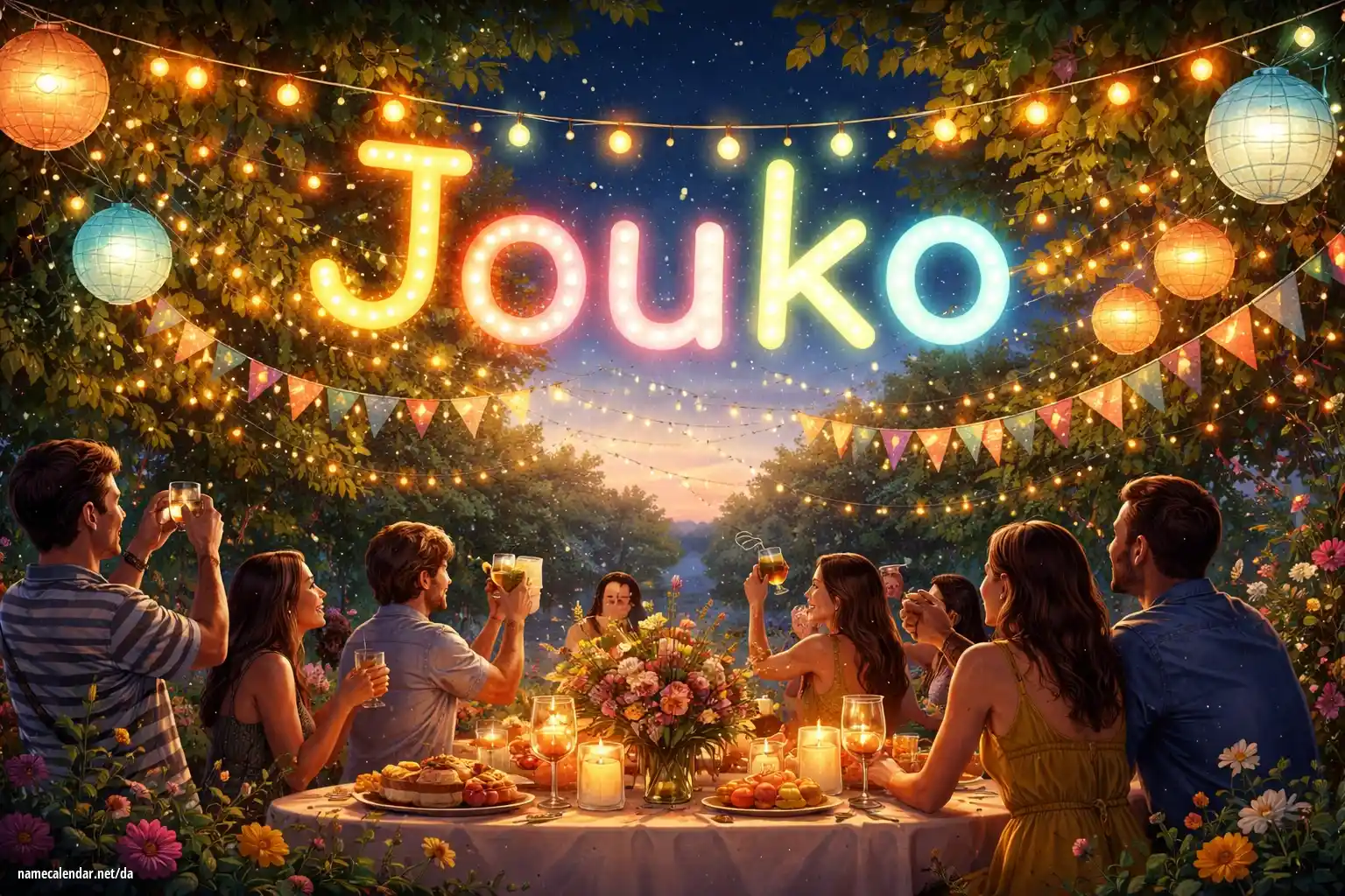 Fejring af navnedag og navn - Jouko