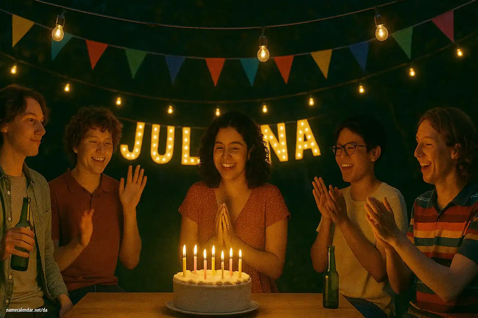 Fejring af navnedag og navn - Juliana