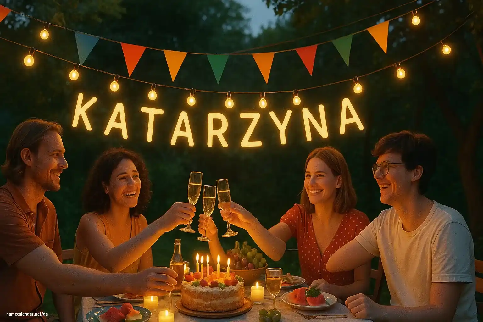 Fejring af navnedag og navn - Katarzyna