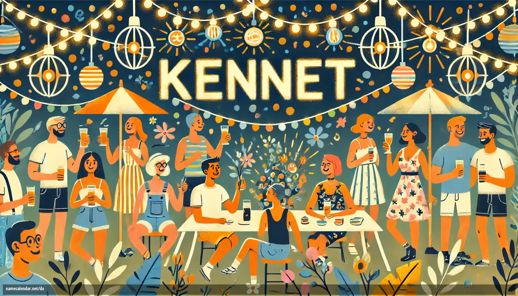 Fejring af navnedag og navn - Kennet