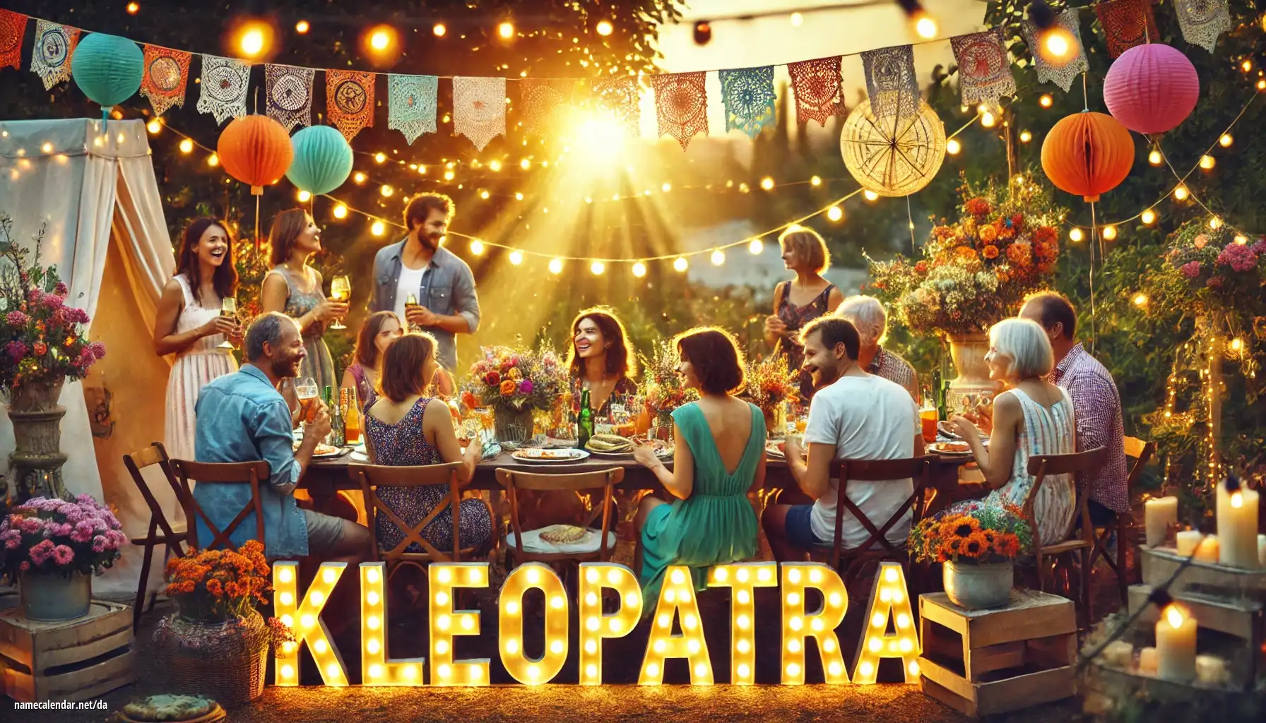 Fejring af navnedag og navn - Kleopatra