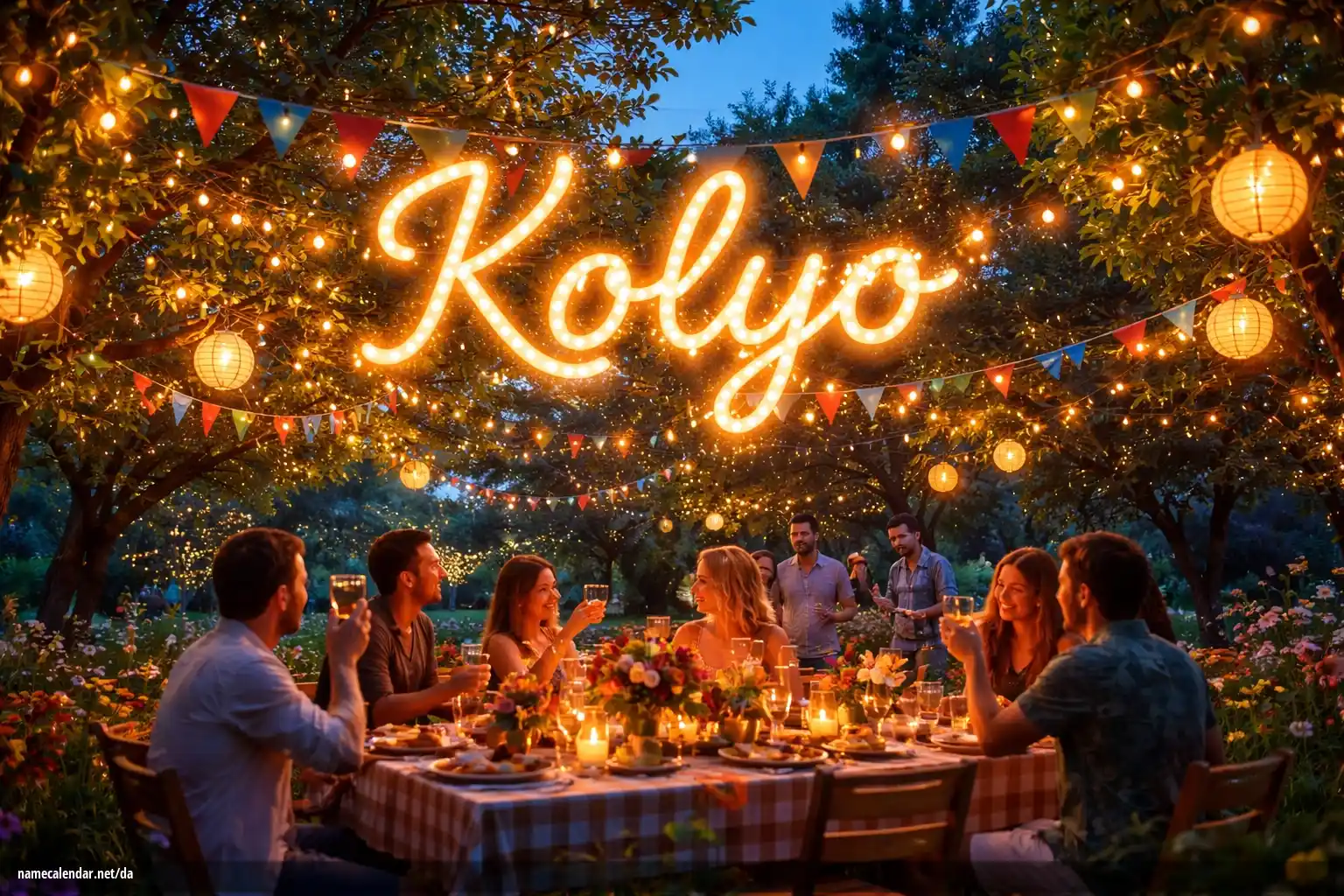 Fejring af navnedag og navn - Kolyo