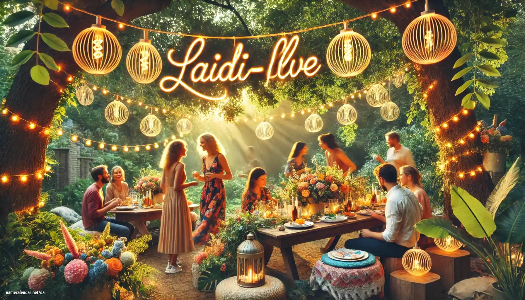 Fejring af navnedag og navn - Laidi-Ilve