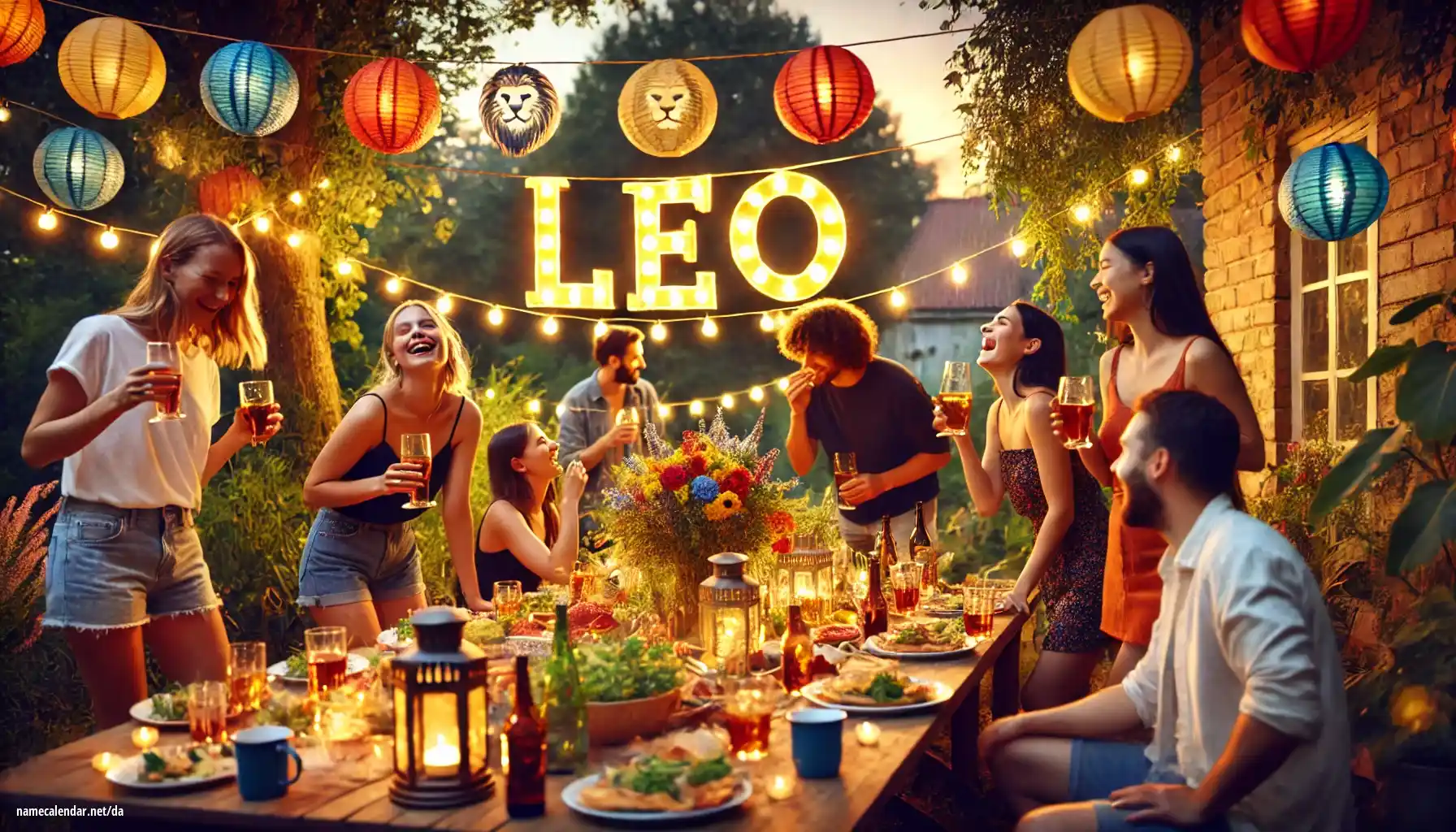 Fejring af navnedag og navn - Leó