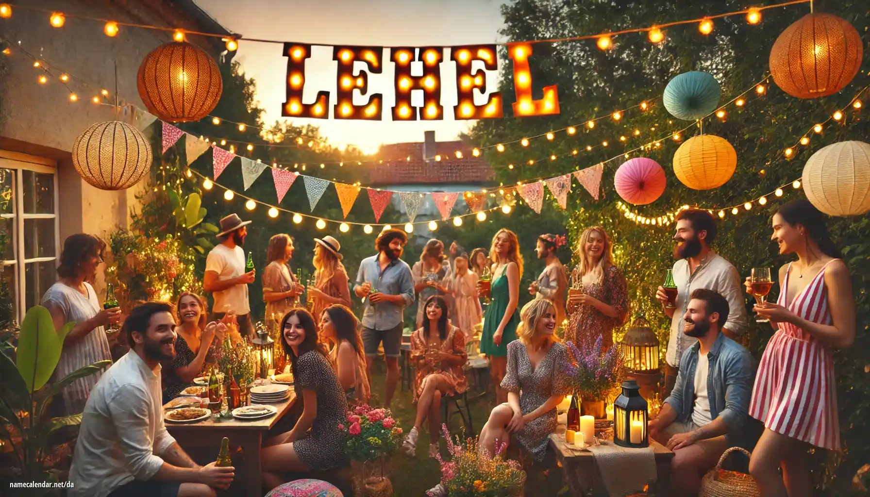 Fejring af navnedag og navn - Lehel