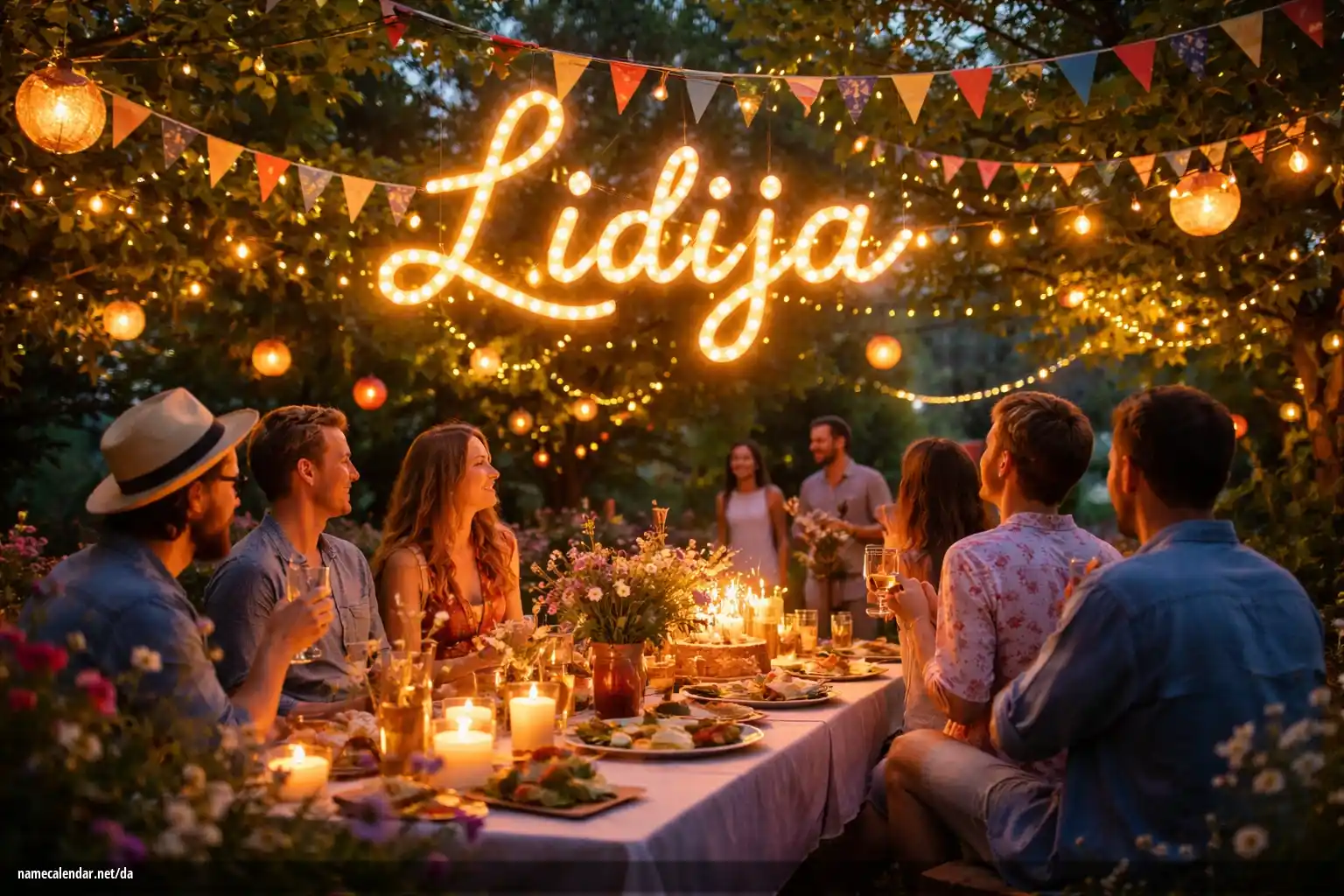 Fejring af navnedag og navn - Lidija