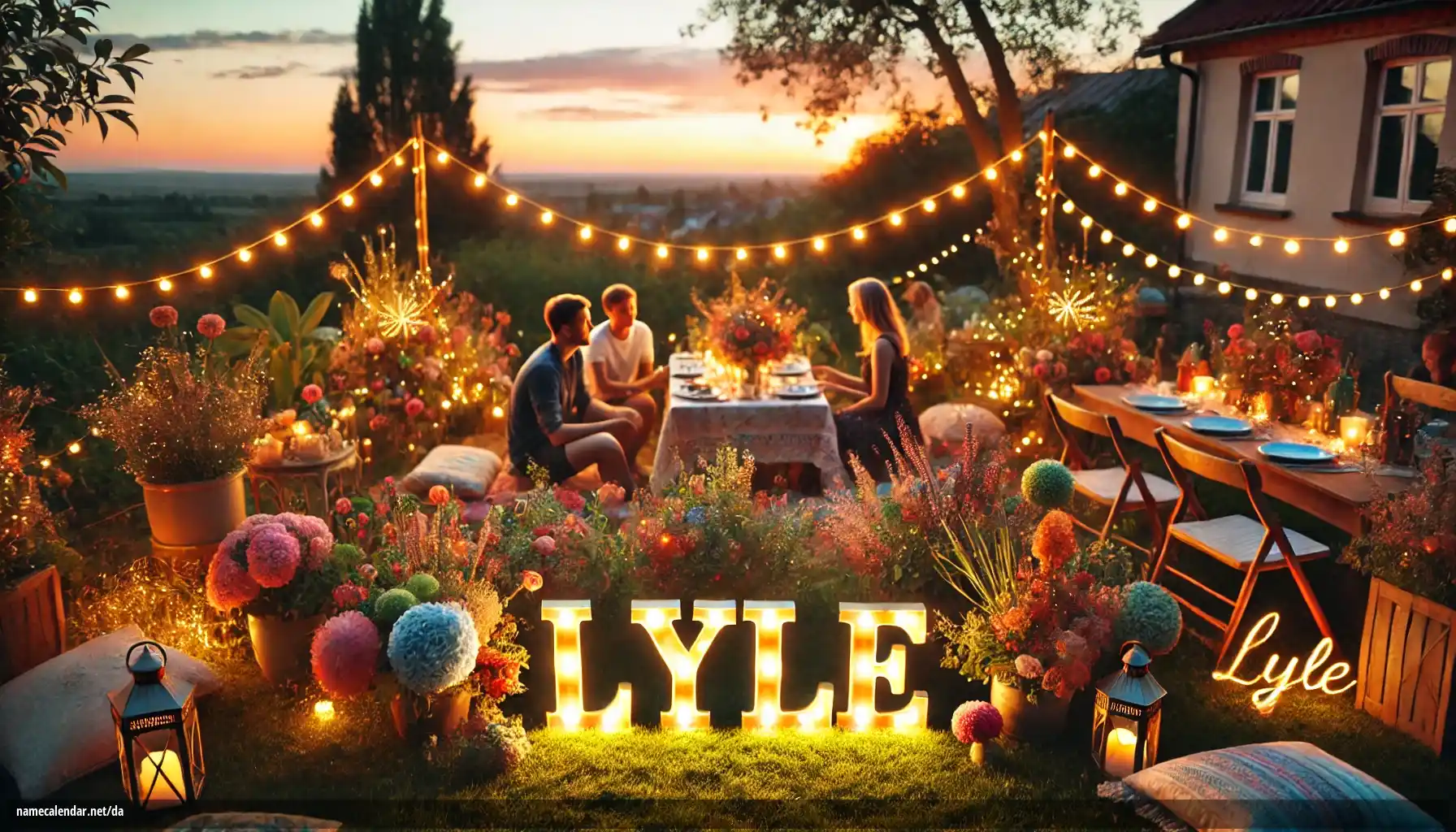 Fejring af navnedag og navn - Lyle