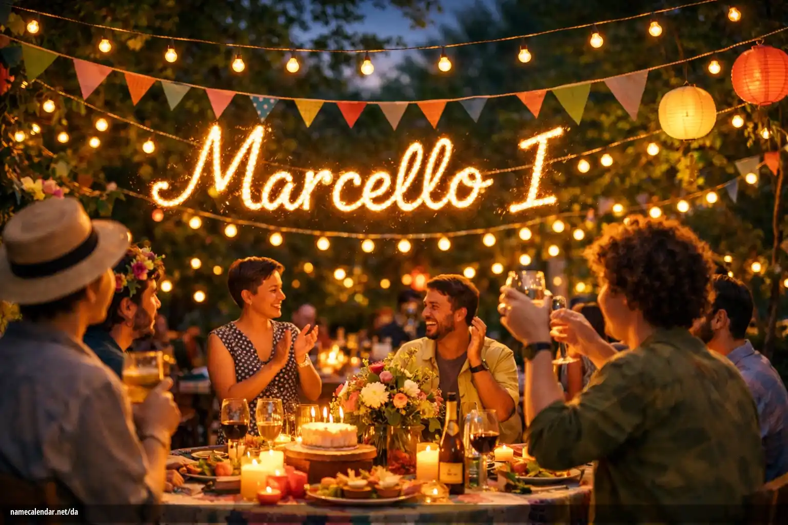 Fejring af navnedag og navn - Marcello I