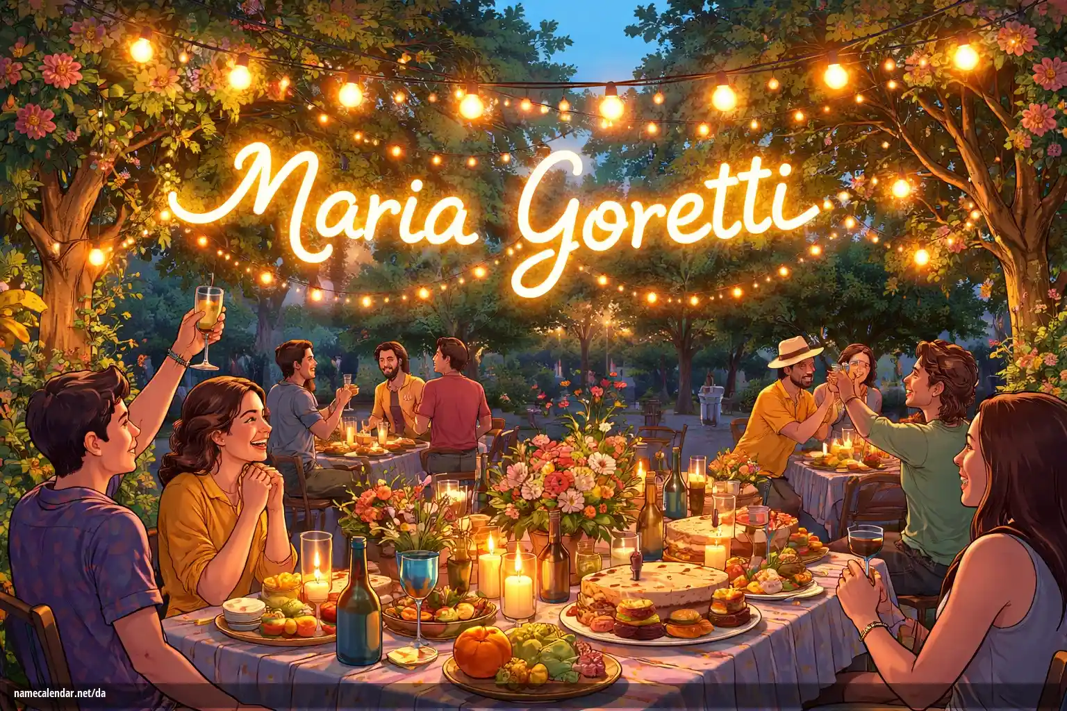 Fejring af navnedag og navn - Maria Goretti