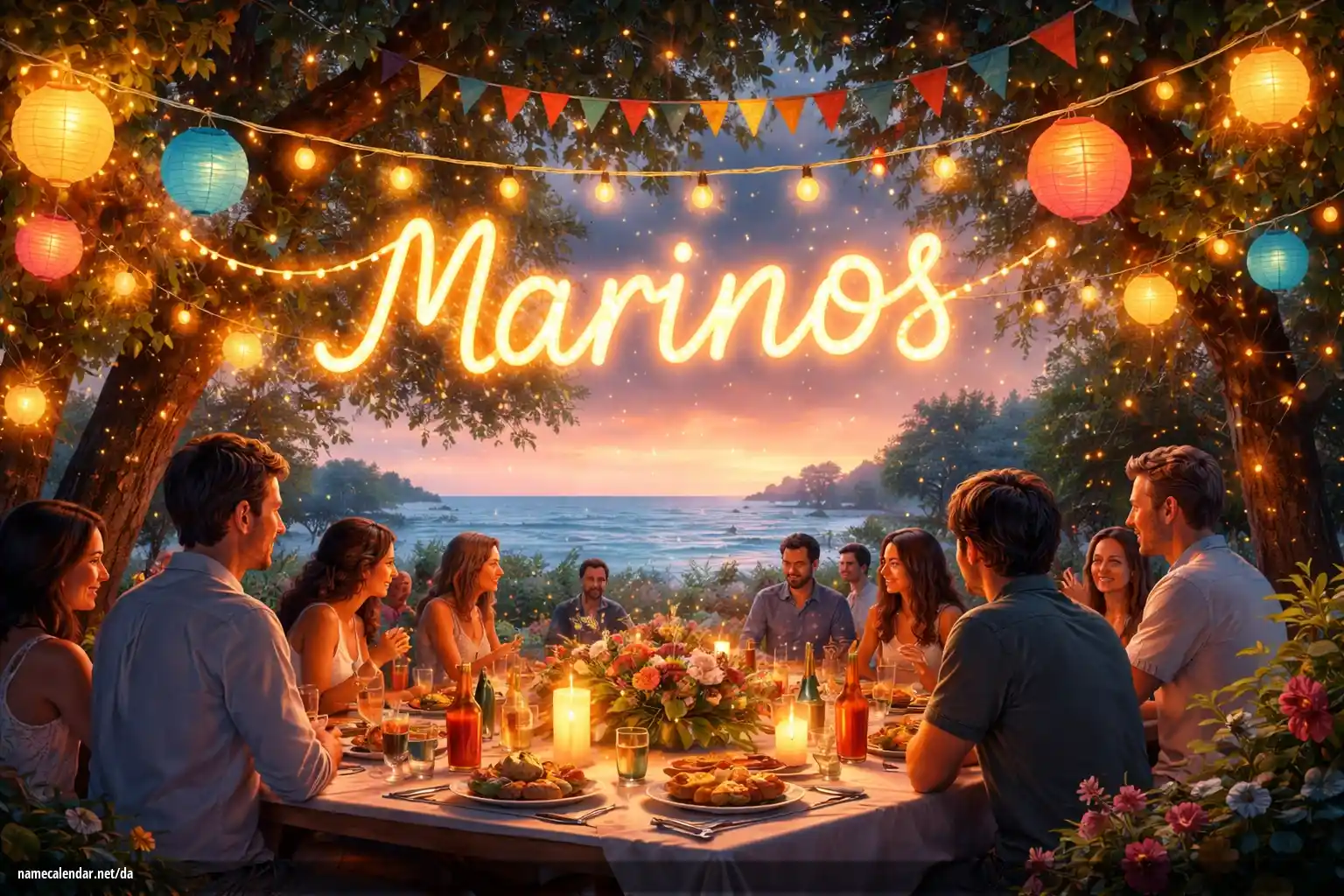 Fejring af navnedag og navn - Marinos