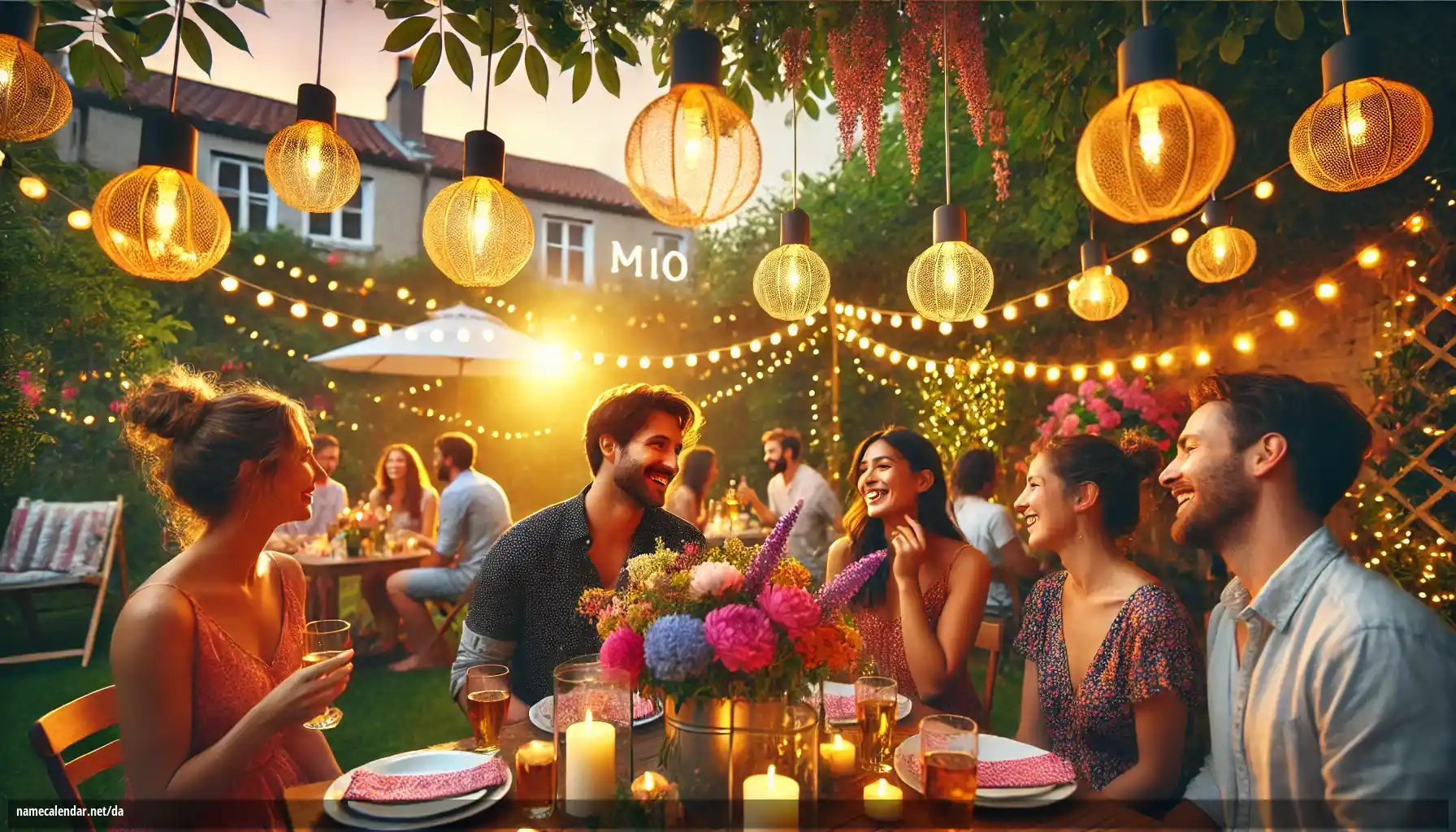 Fejring af navnedag og navn - Mio