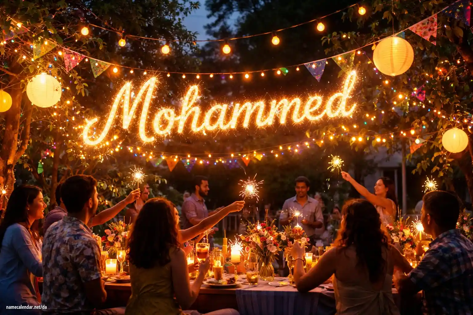 Fejring af navnedag og navn - Mohammed