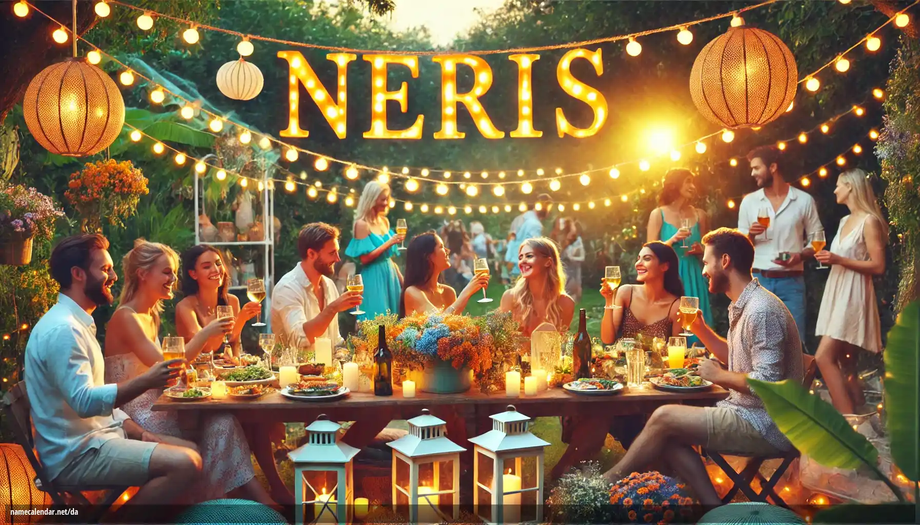 Fejring af navnedag og navn - Neris