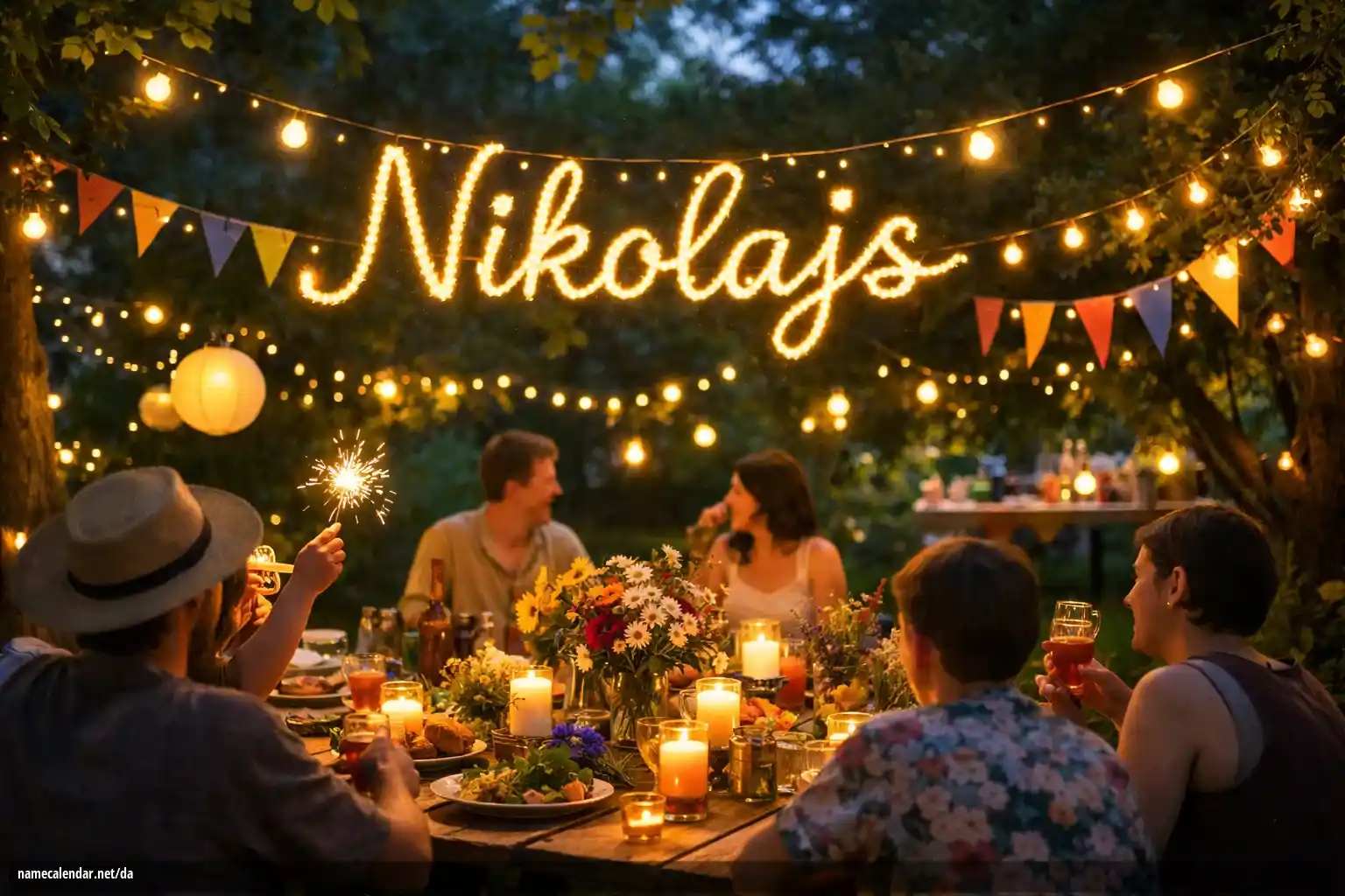 Fejring af navnedag og navn - Nikolajs