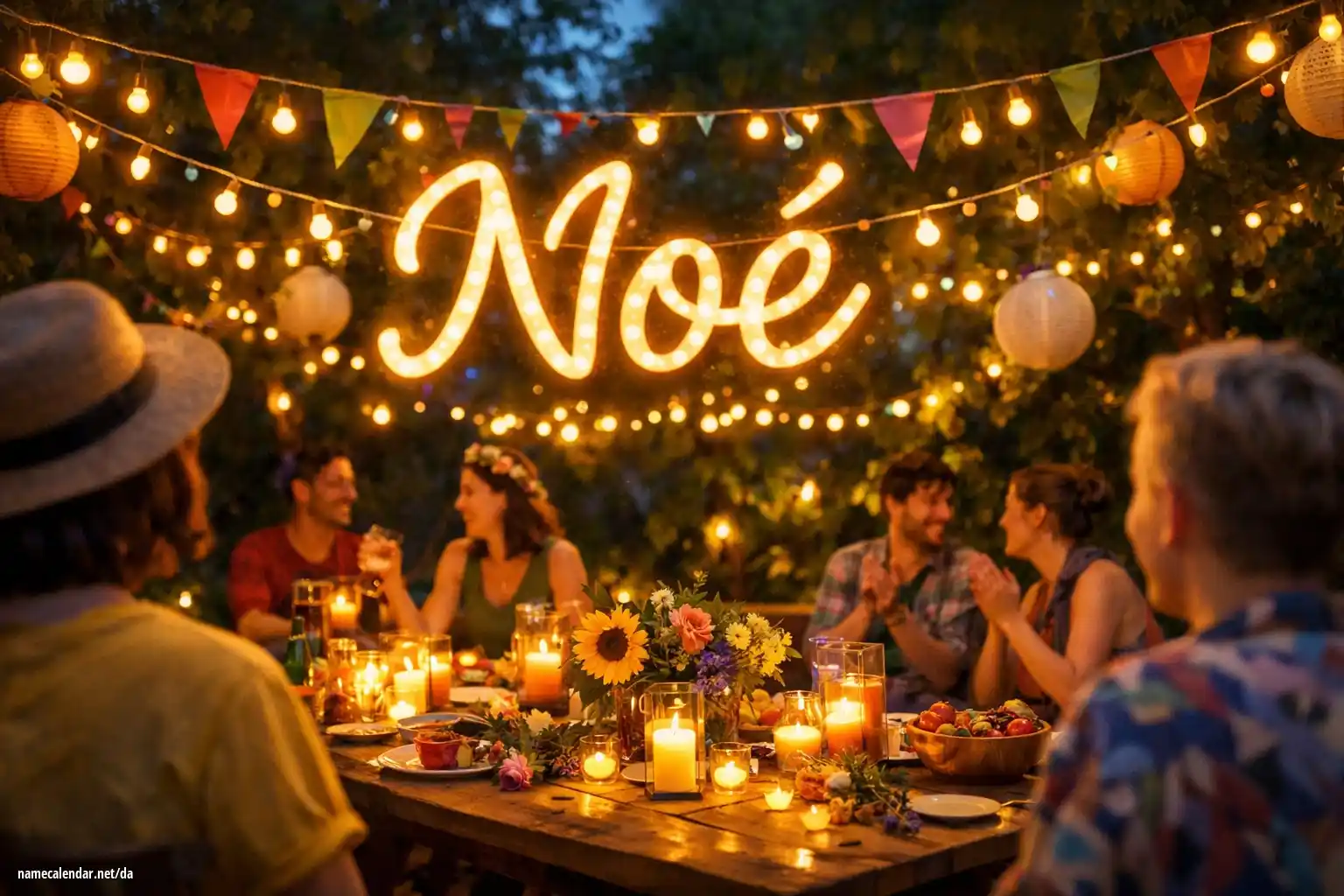 Fejring af navnedag og navn - Noé