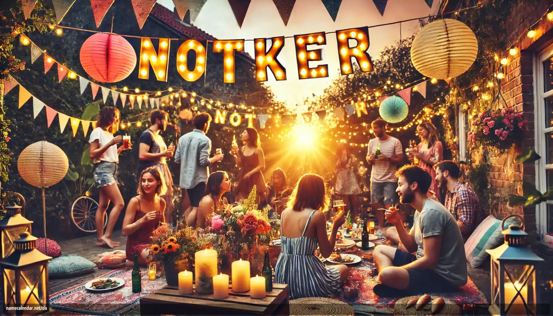 Fejring af navnedag og navn - Notker