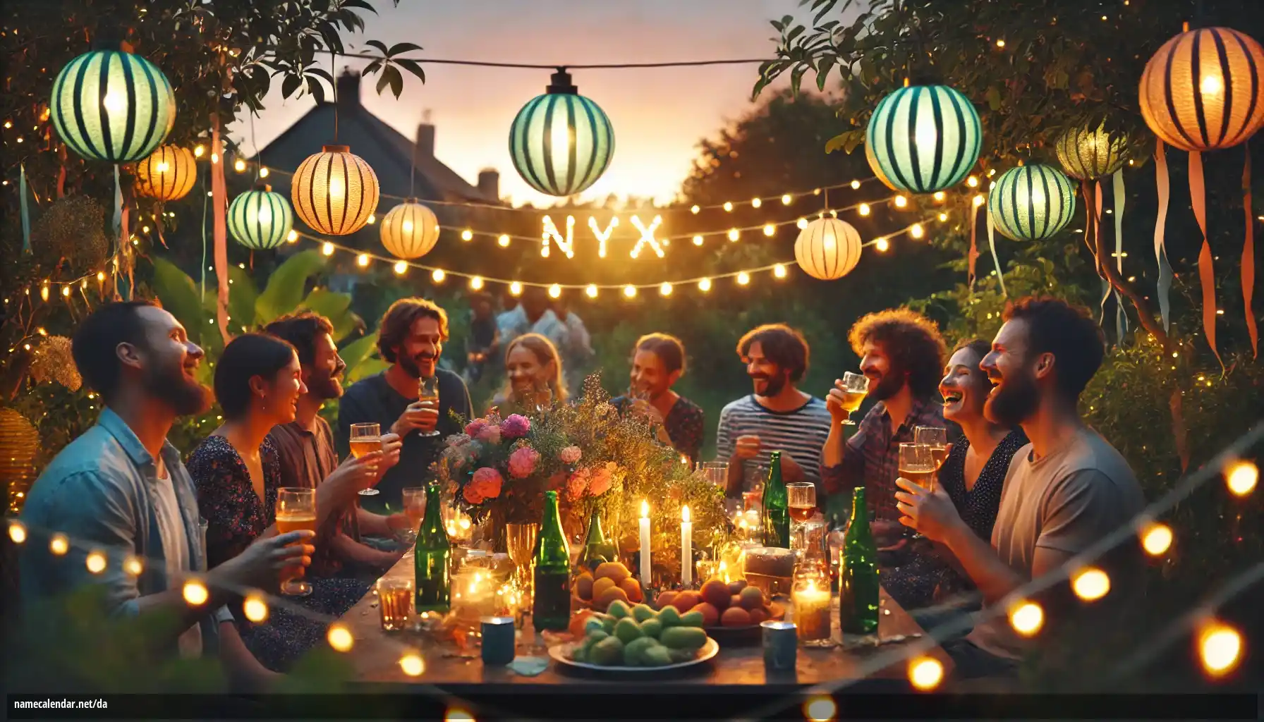 Fejring af navnedag og navn - Nyx