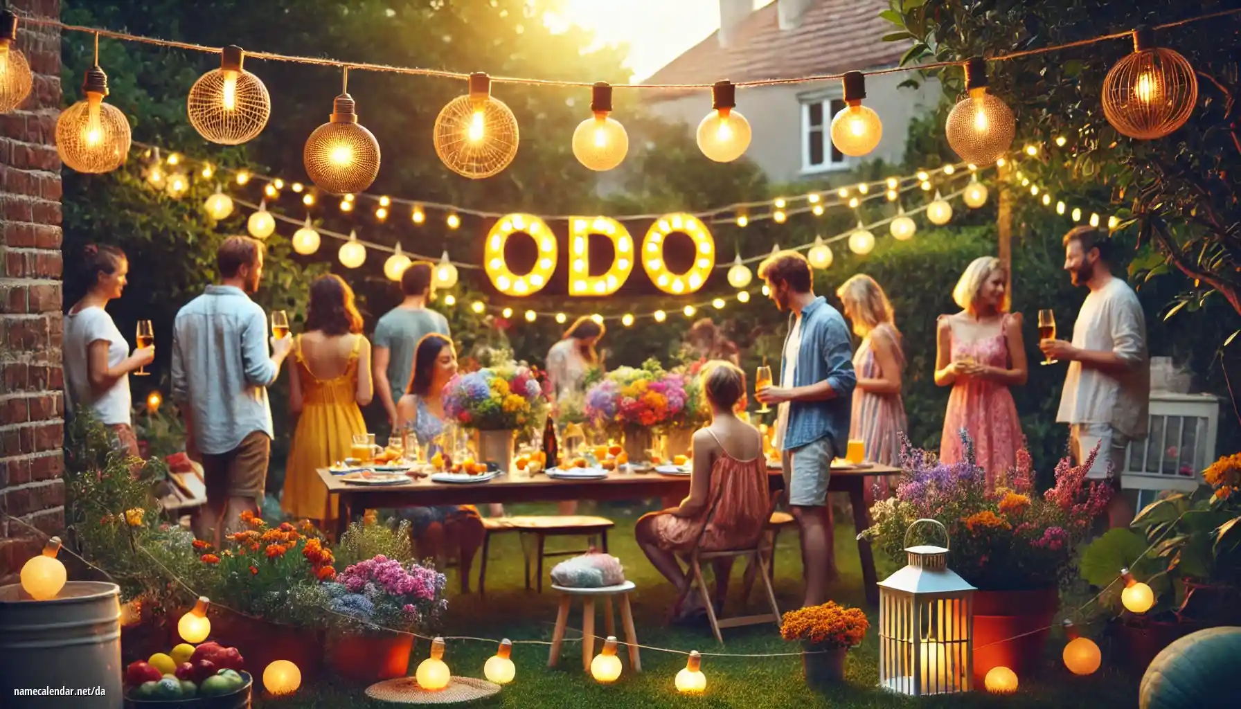 Fejring af navnedag og navn - Odo