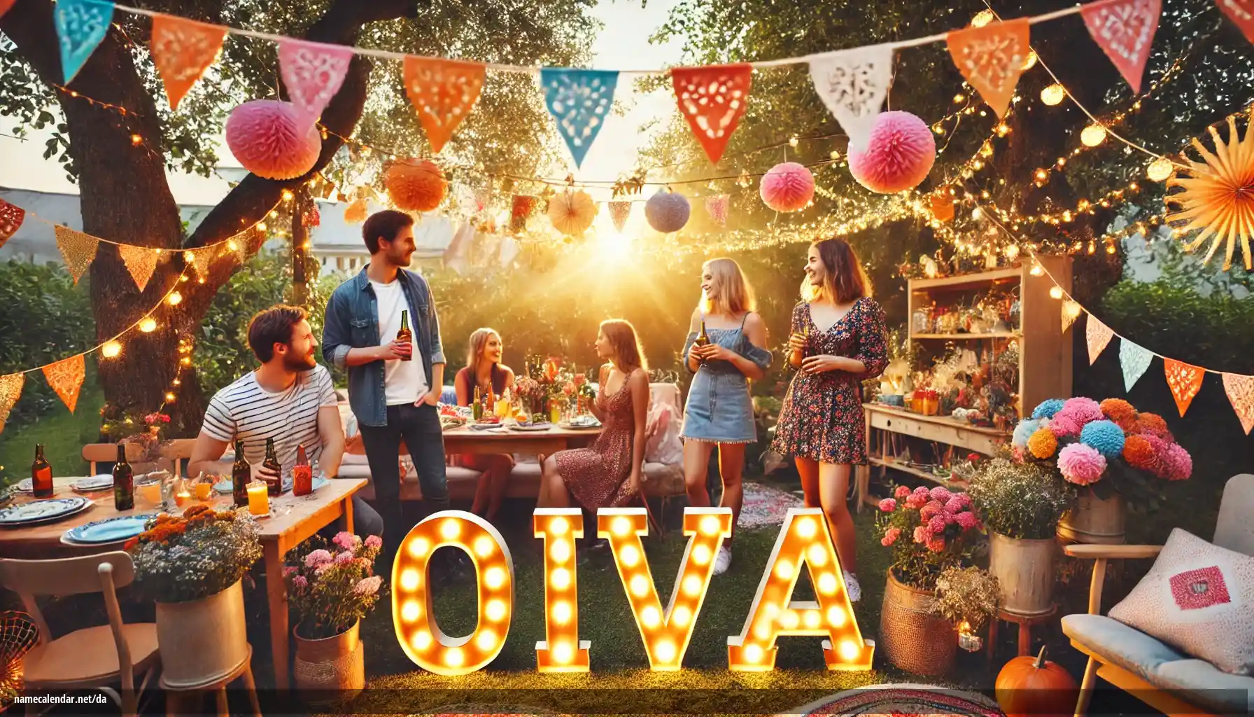 Fejring af navnedag og navn - Oiva