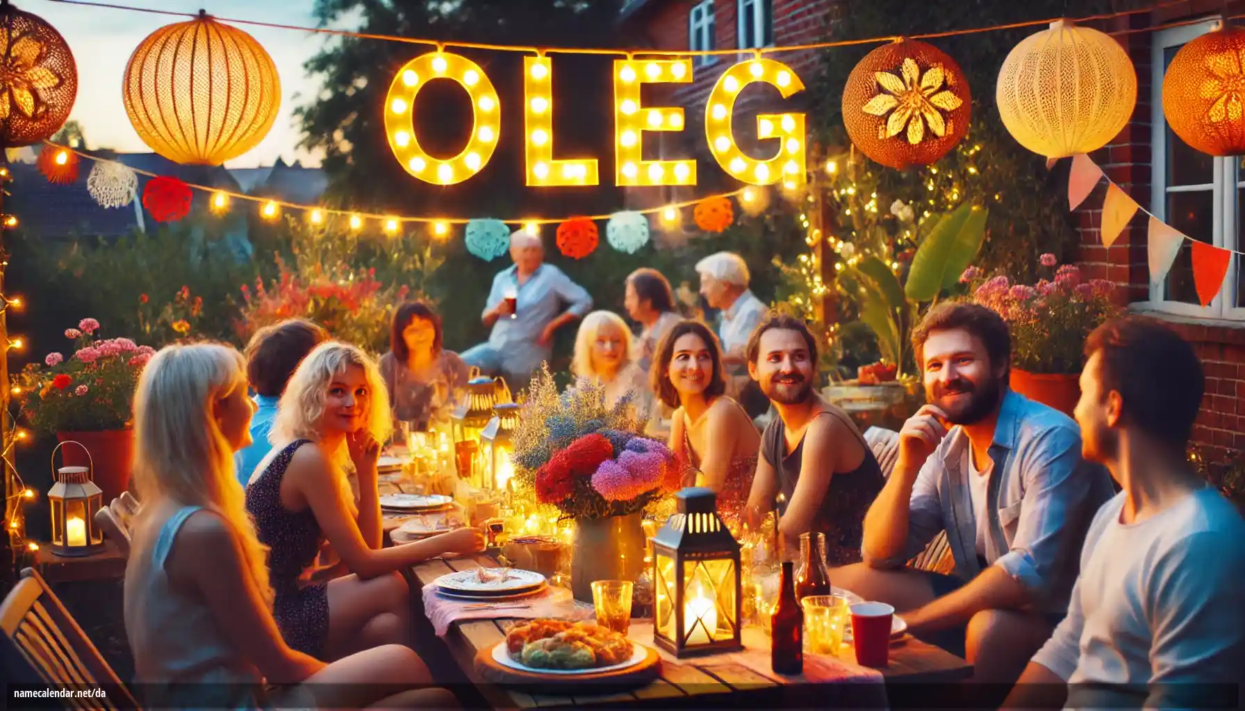 Fejring af navnedag og navn - Oleg