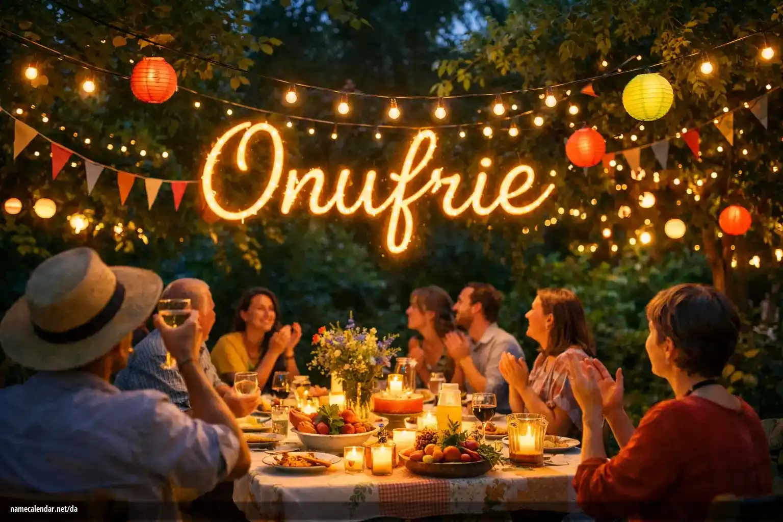 Fejring af navnedag og navn - Onufrie