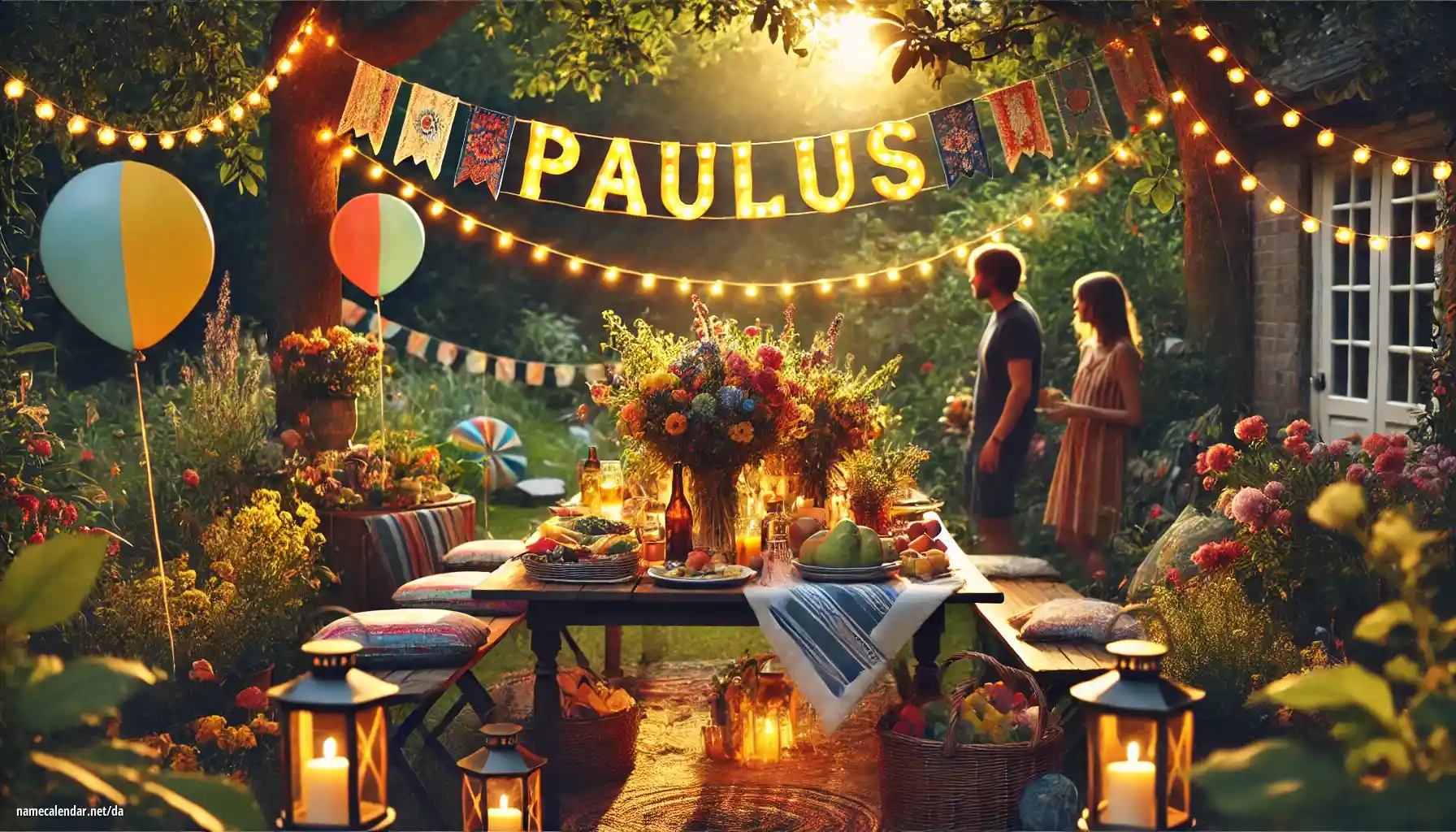 Fejring af navnedag og navn - Paulus