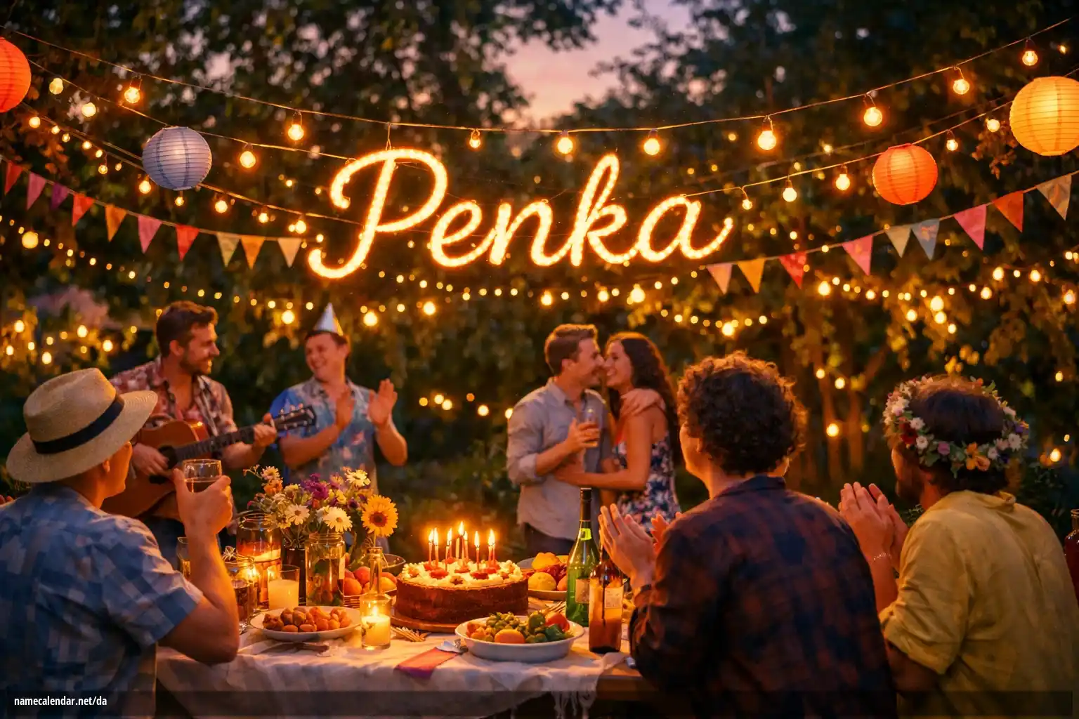 Fejring af navnedag og navn - Penka