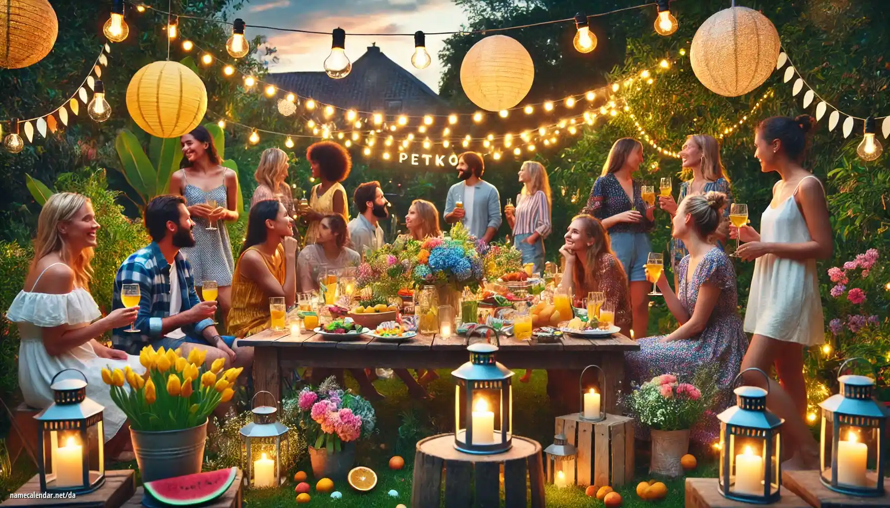 Fejring af navnedag og navn - Petko