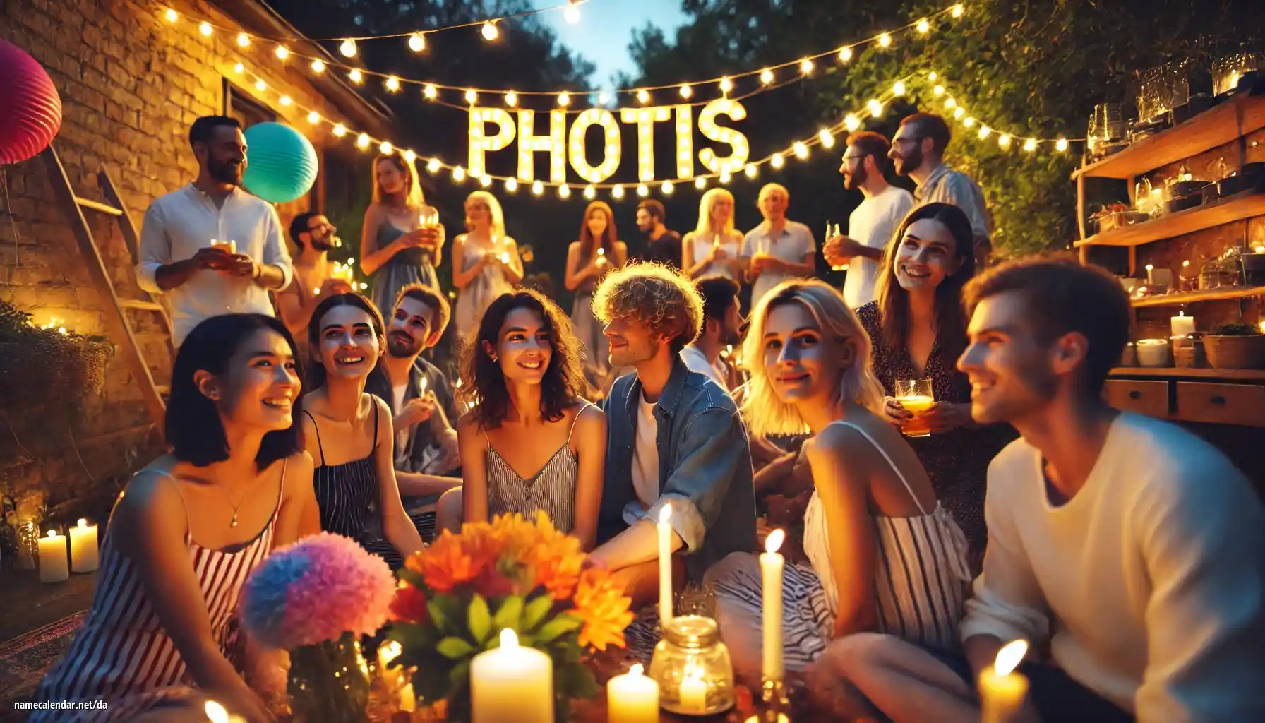 Fejring af navnedag og navn - Photis