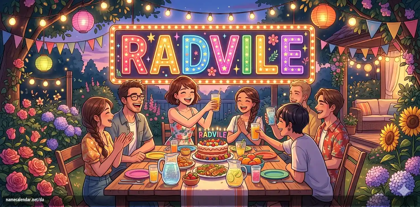 Fejring af navnedag og navn - Radvile