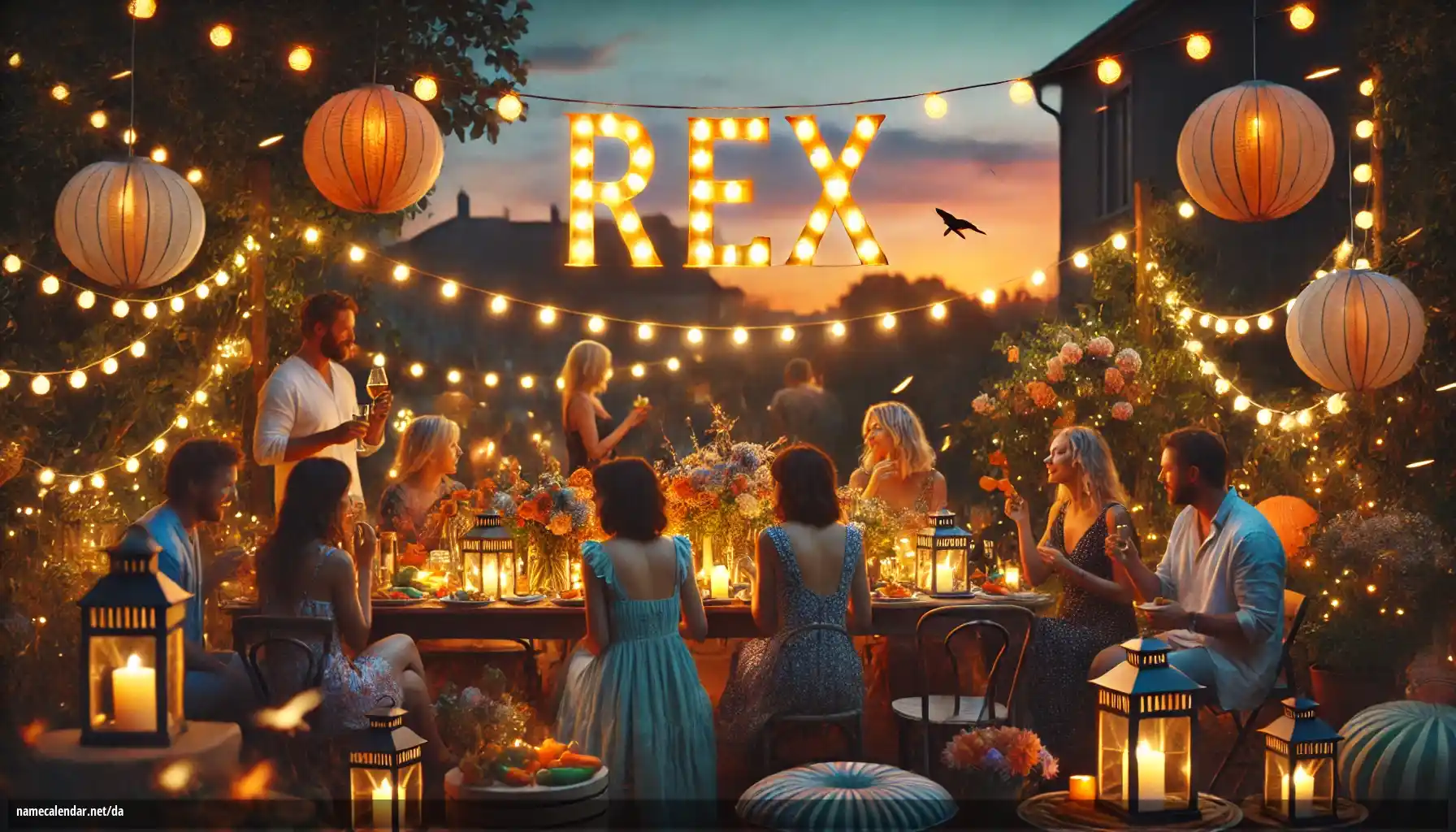Fejring af navnedag og navn - Rex