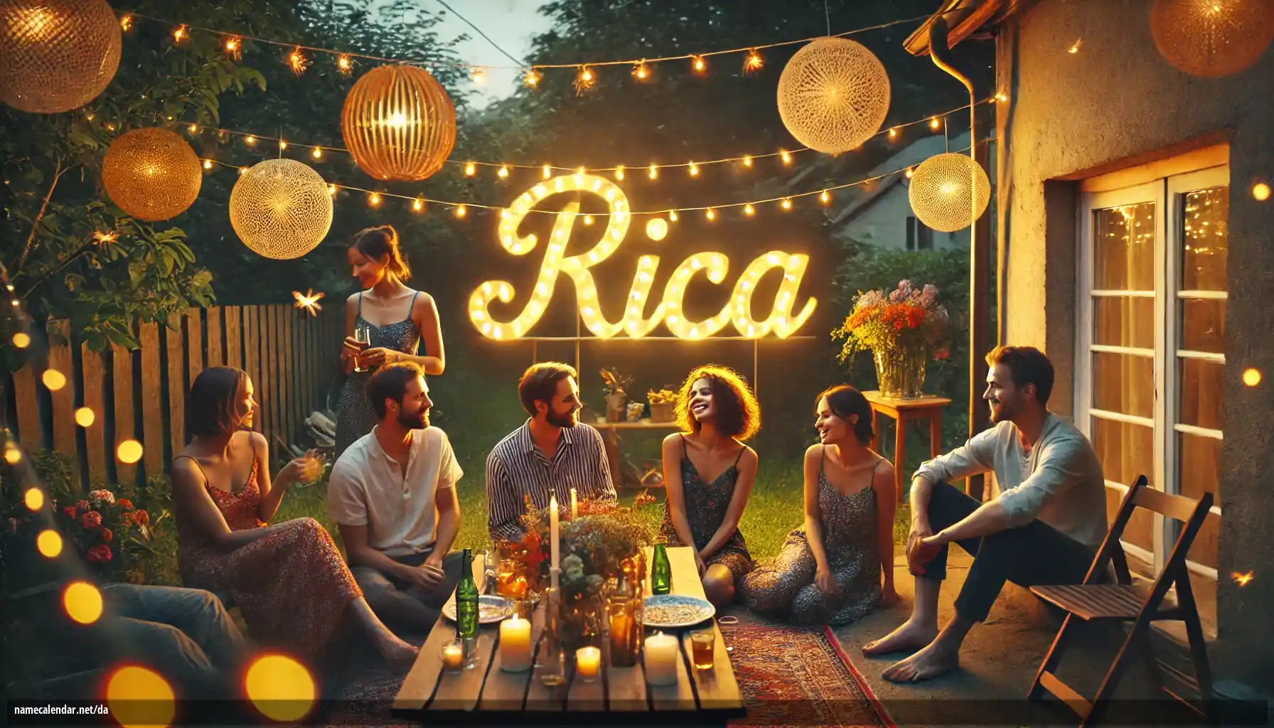 Fejring af navnedag og navn - Rica