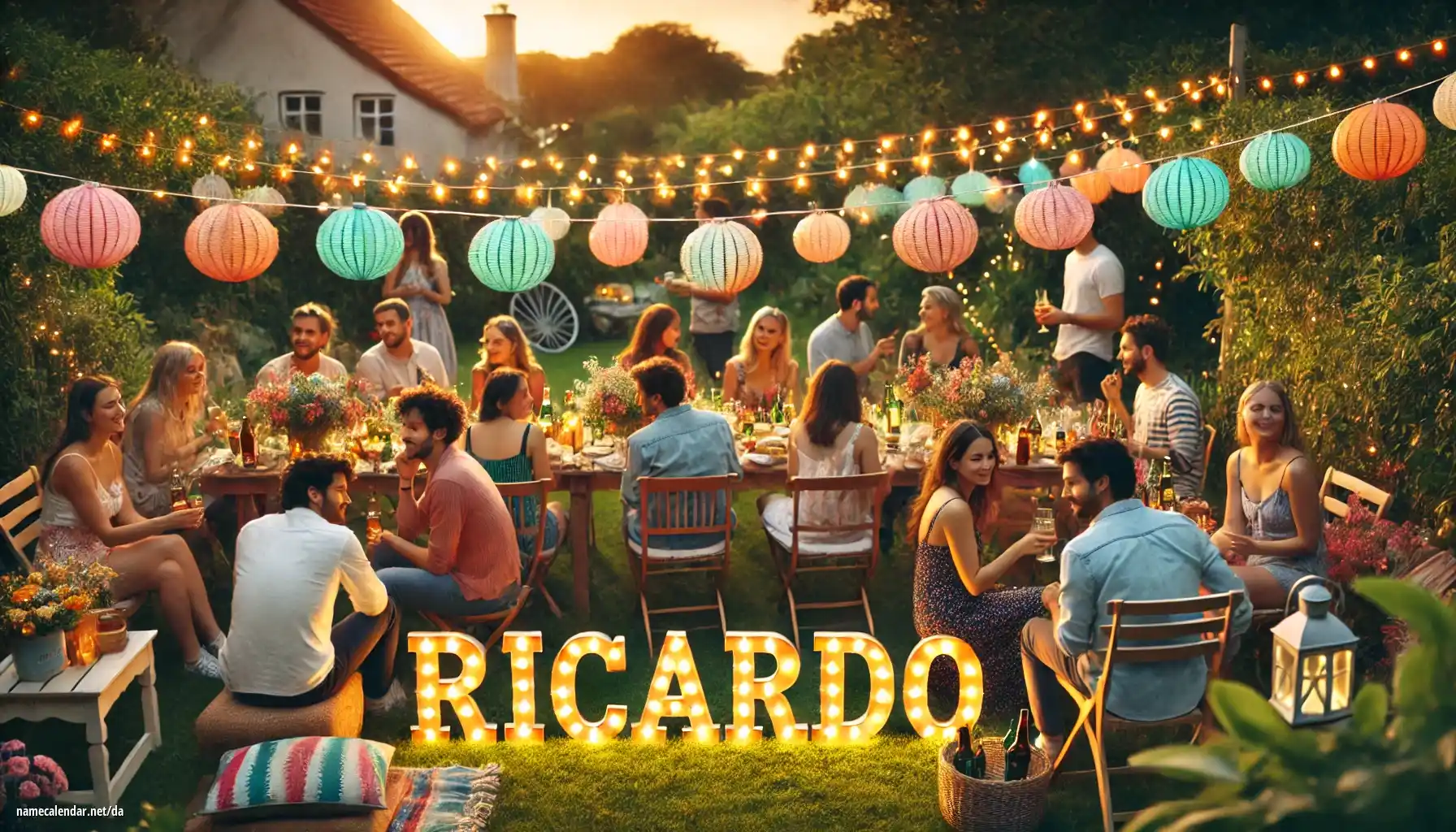 Fejring af navnedag og navn - Ricardo