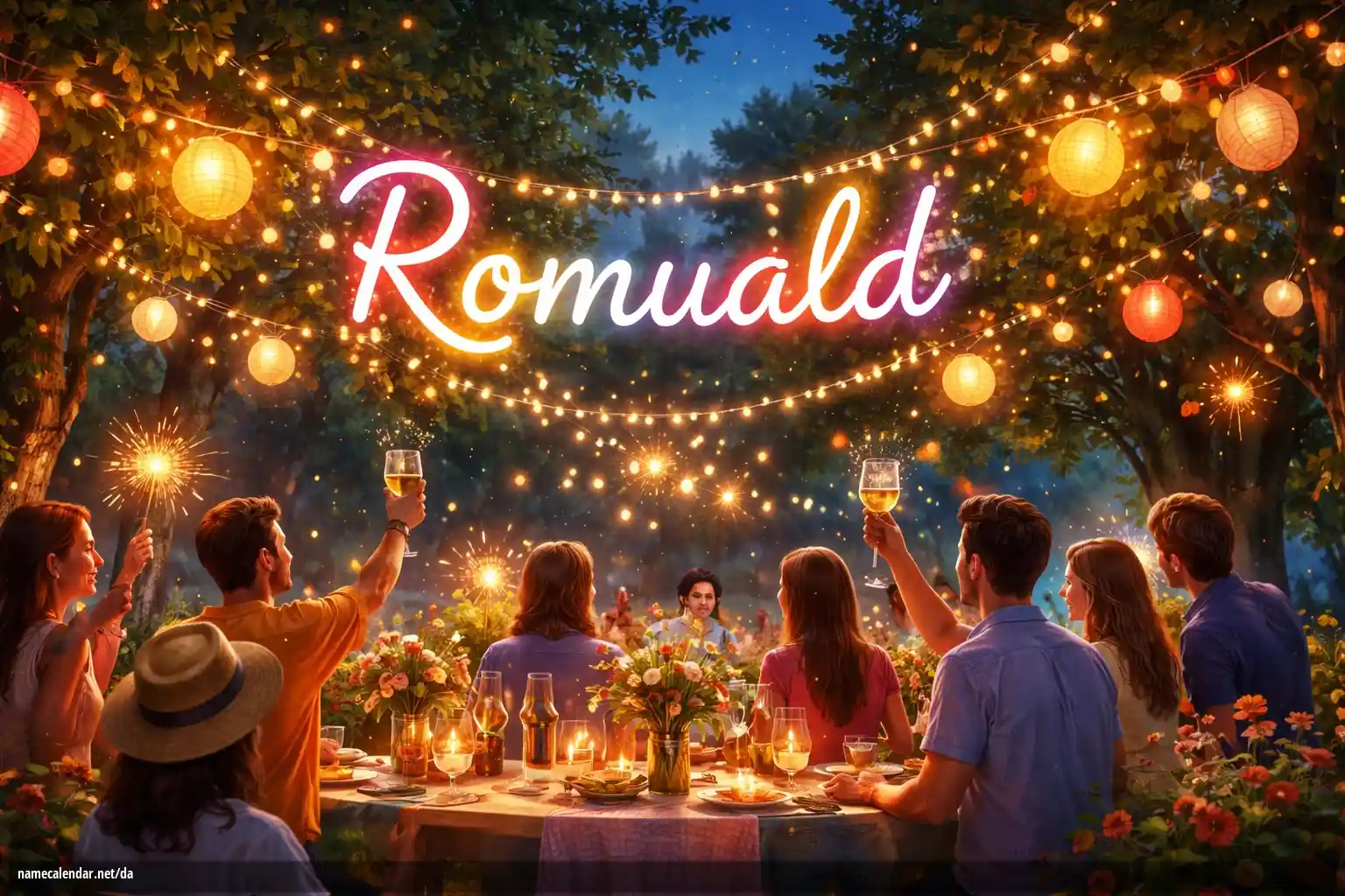 Fejring af navnedag og navn - Romuald