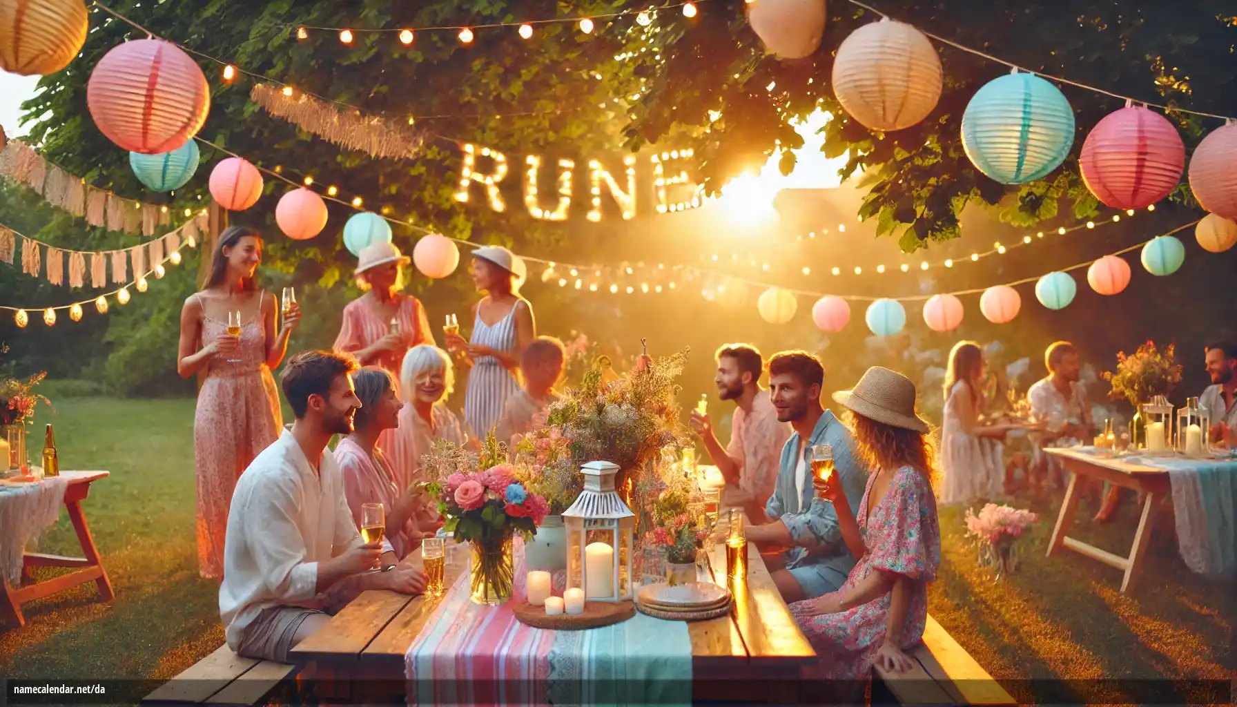 Fejring af navnedag og navn - Rune