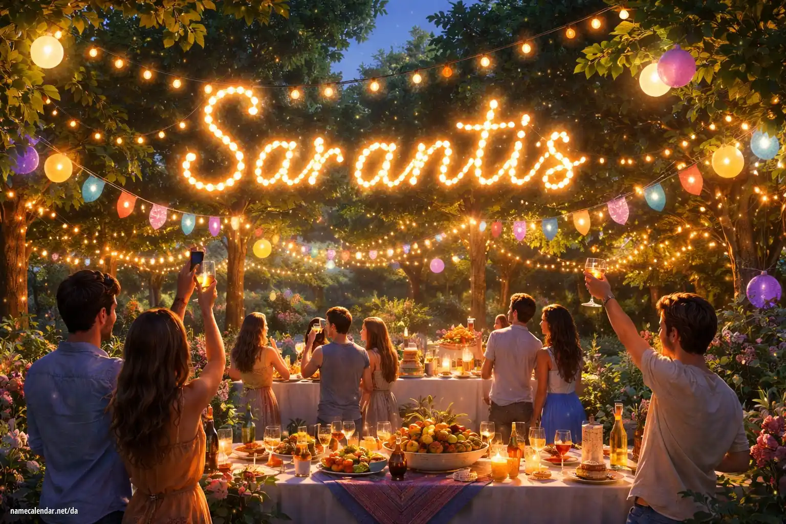 Fejring af navnedag og navn - Sarantis