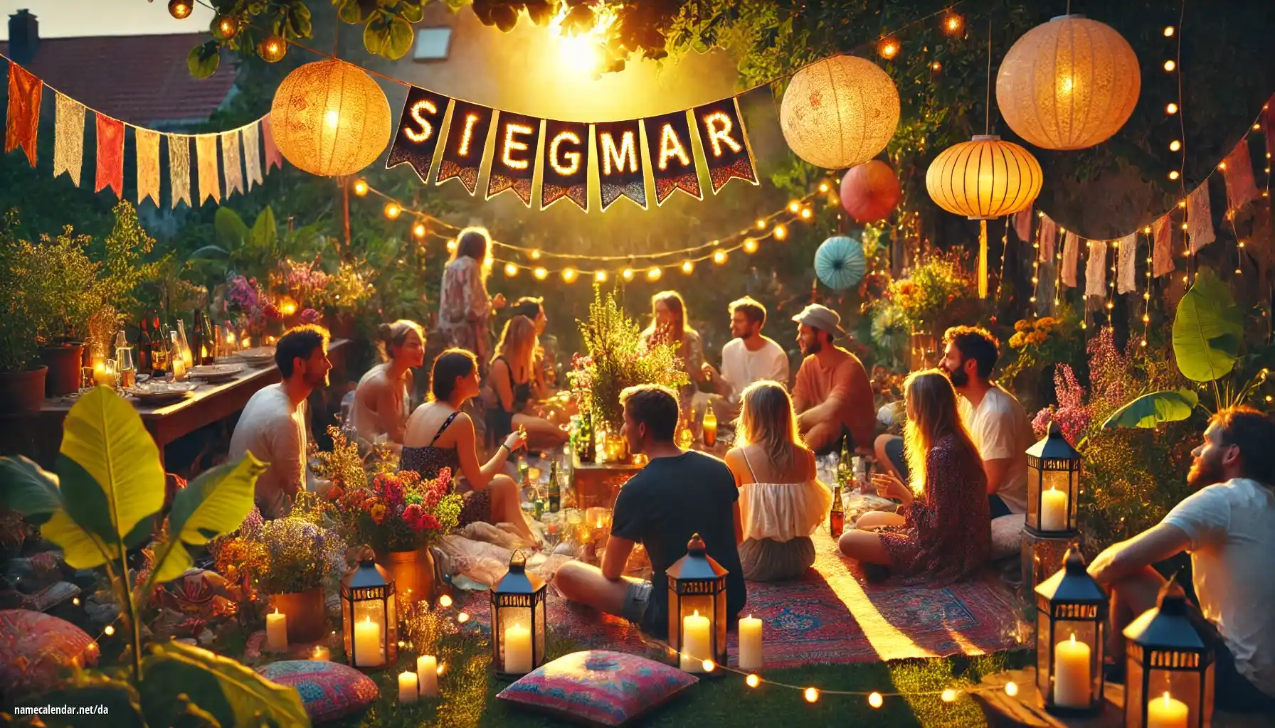 Fejring af navnedag og navn - Siegmar