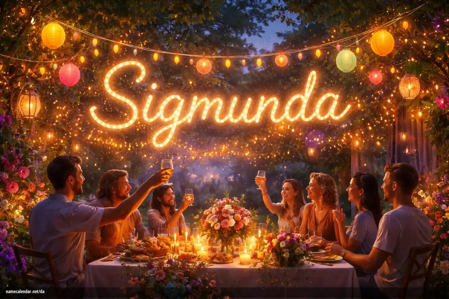 Fejring af navnedag og navn - Sigmunda