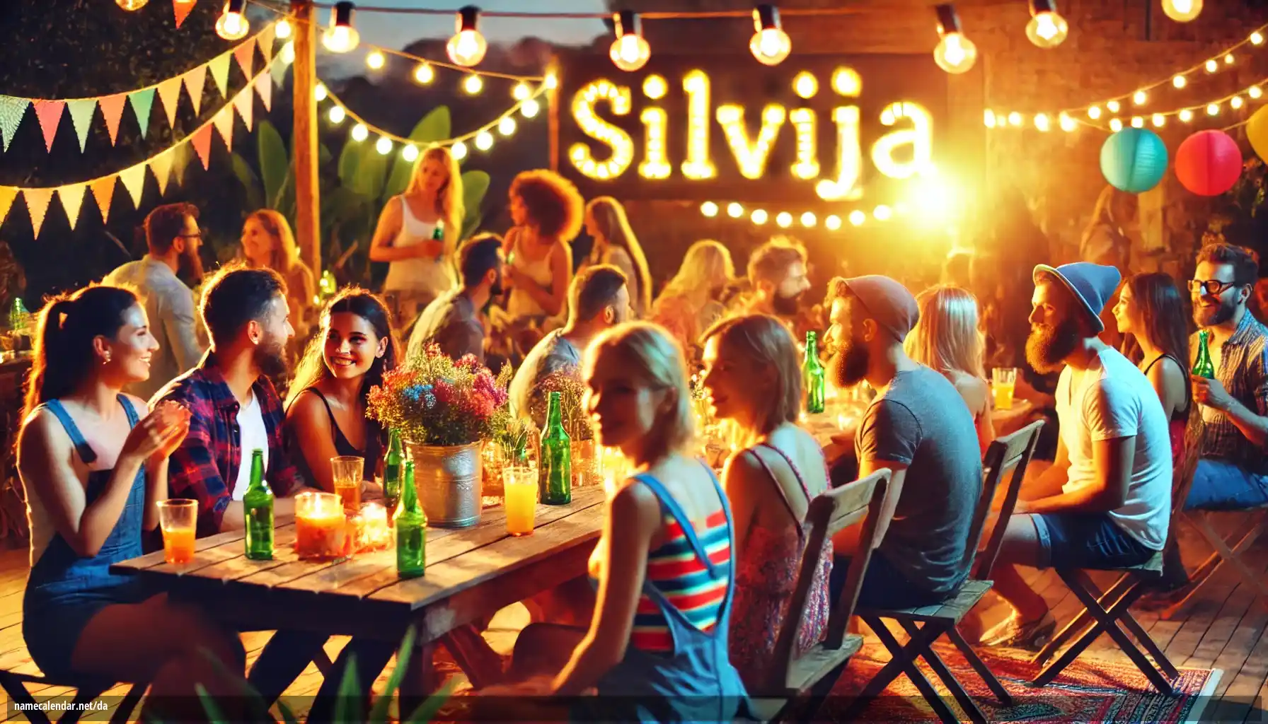 Fejring af navnedag og navn - Silvija