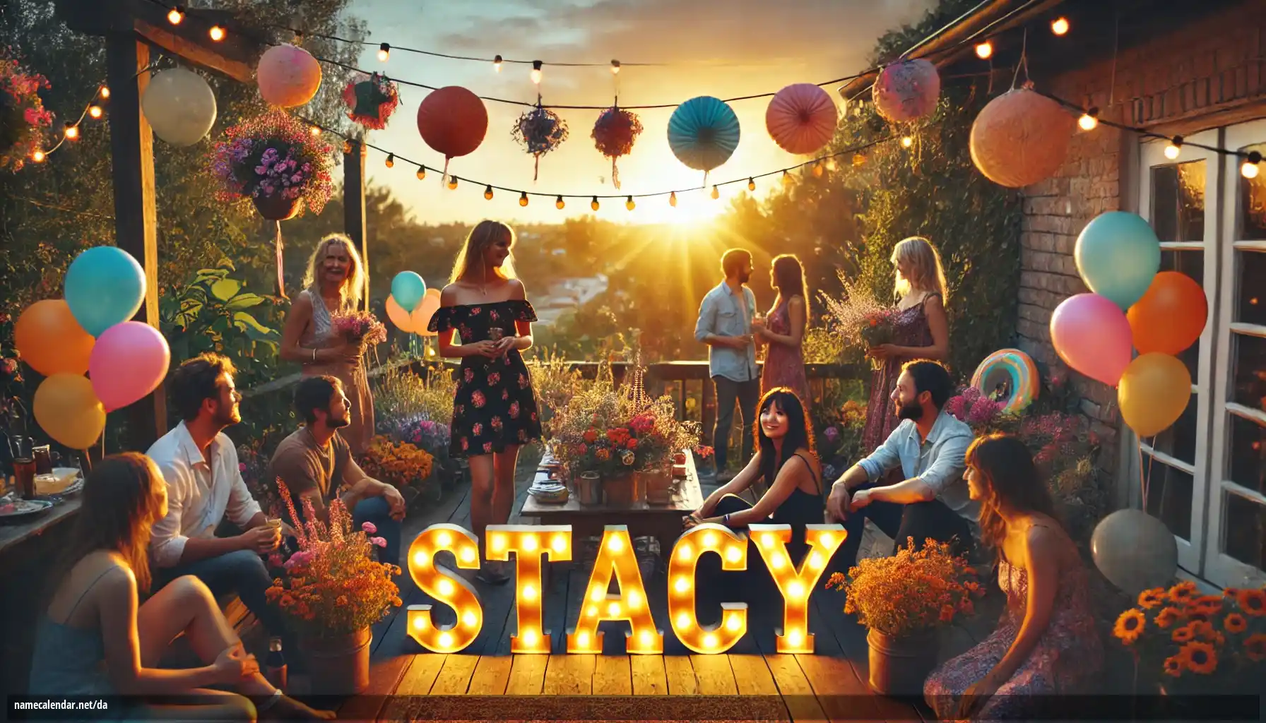 Fejring af navnedag og navn - Stacy