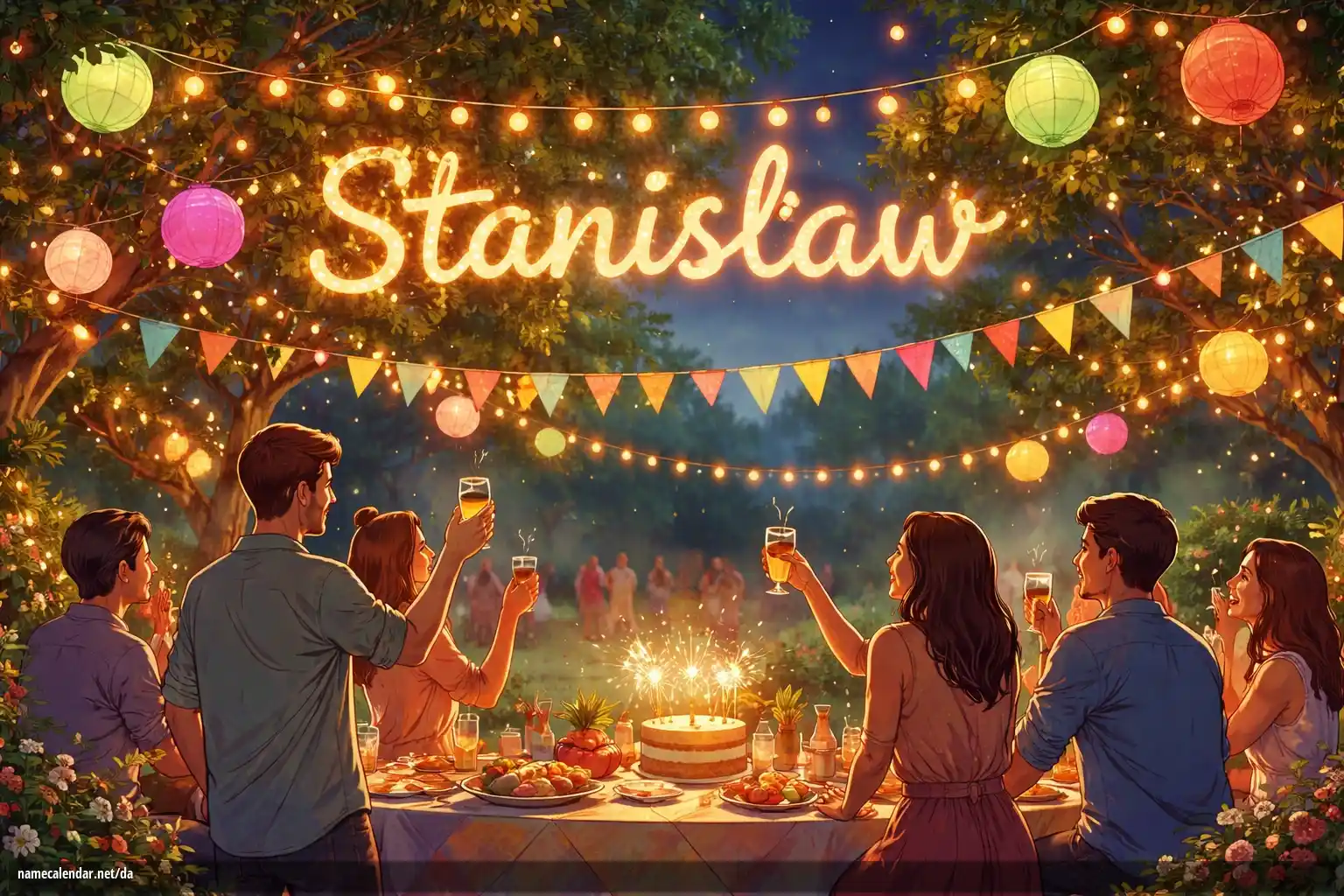 Fejring af navnedag og navn - Stanisław