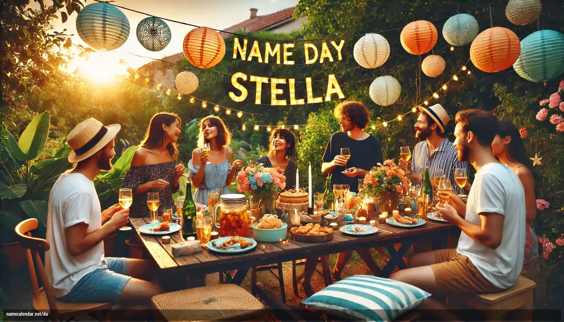 Fejring af navnedag og navn - Stella