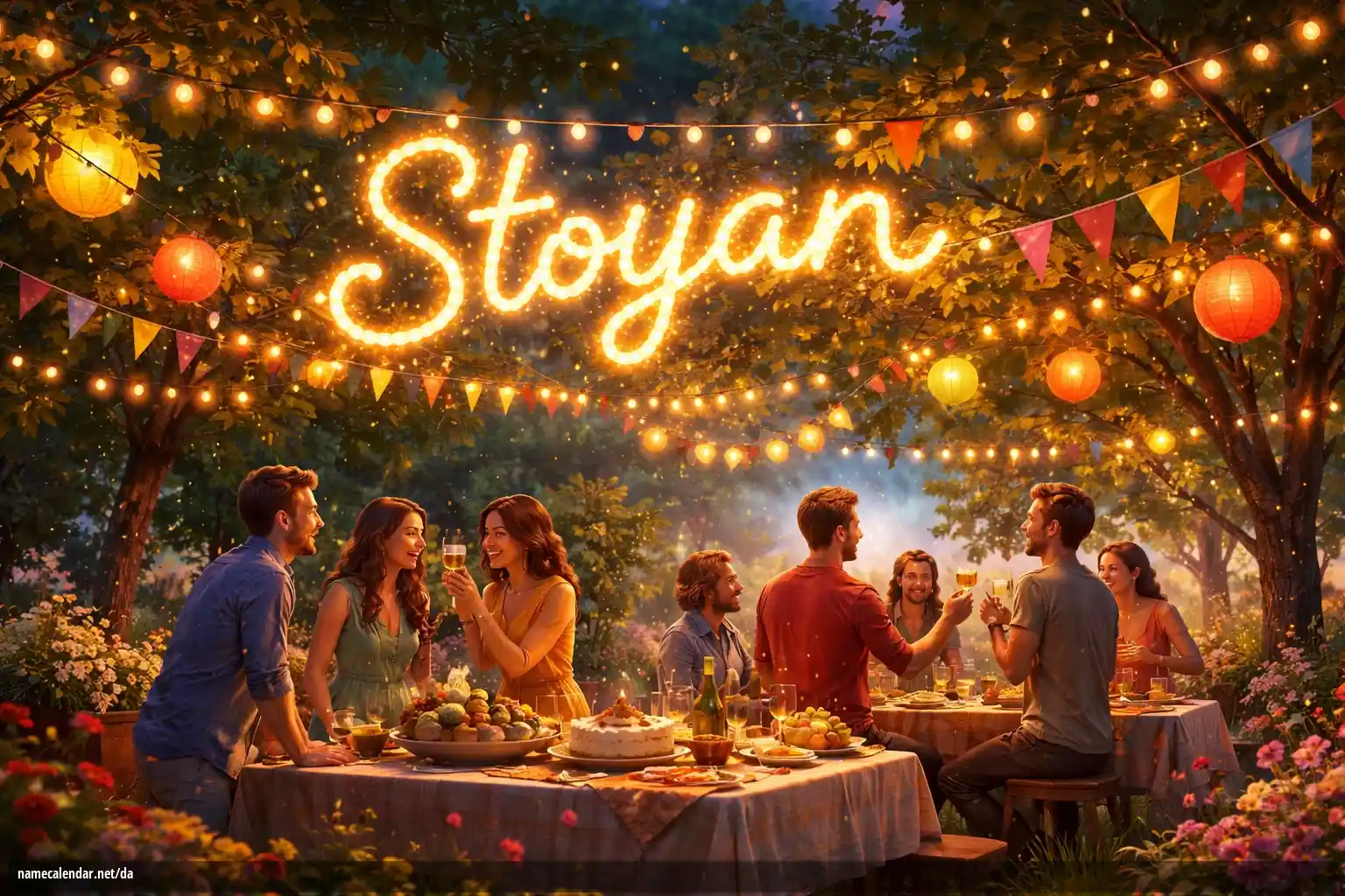 Fejring af navnedag og navn - Stoyan