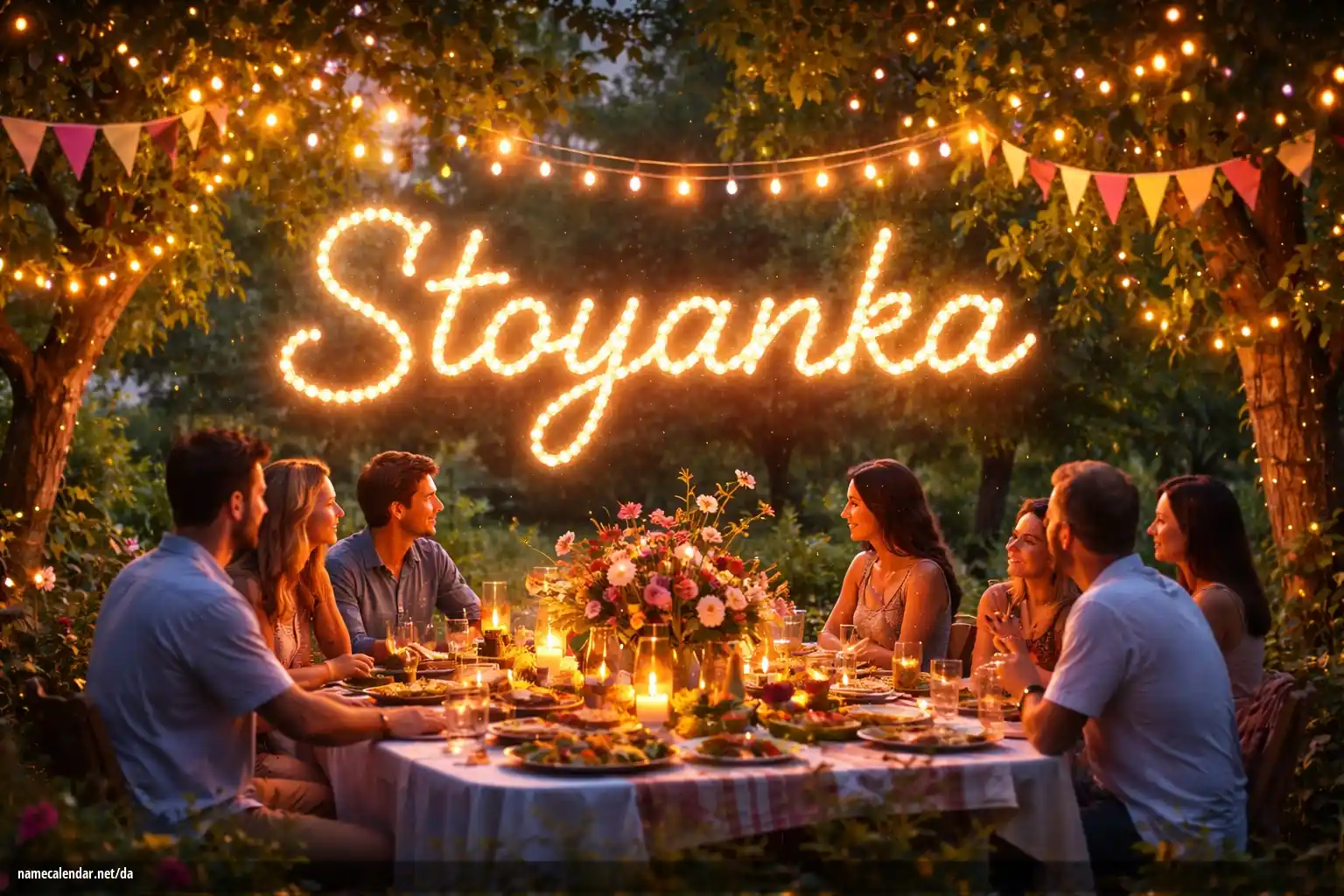 Fejring af navnedag og navn - Stoyanka
