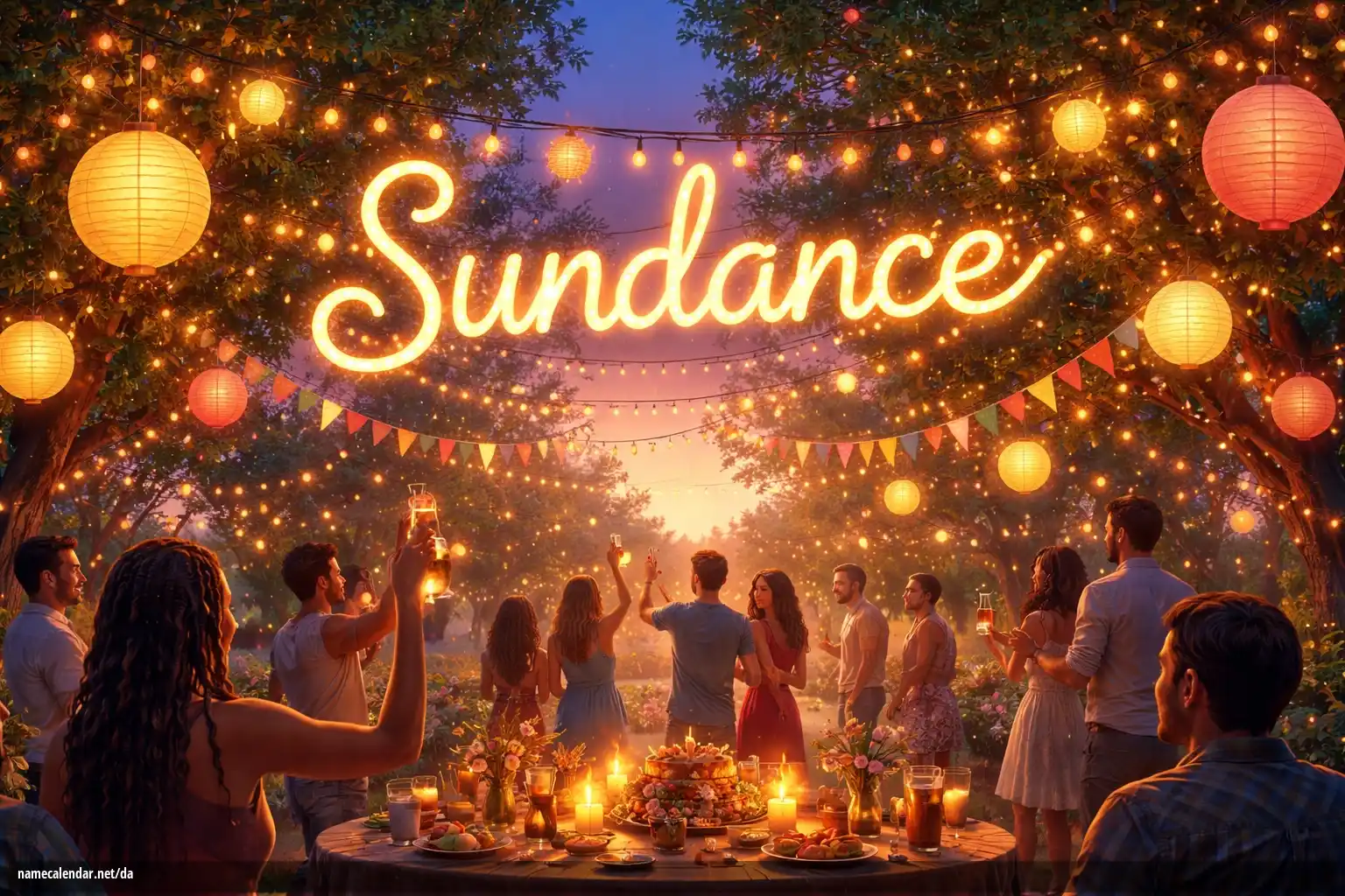 Fejring af navnedag og navn - Sundance