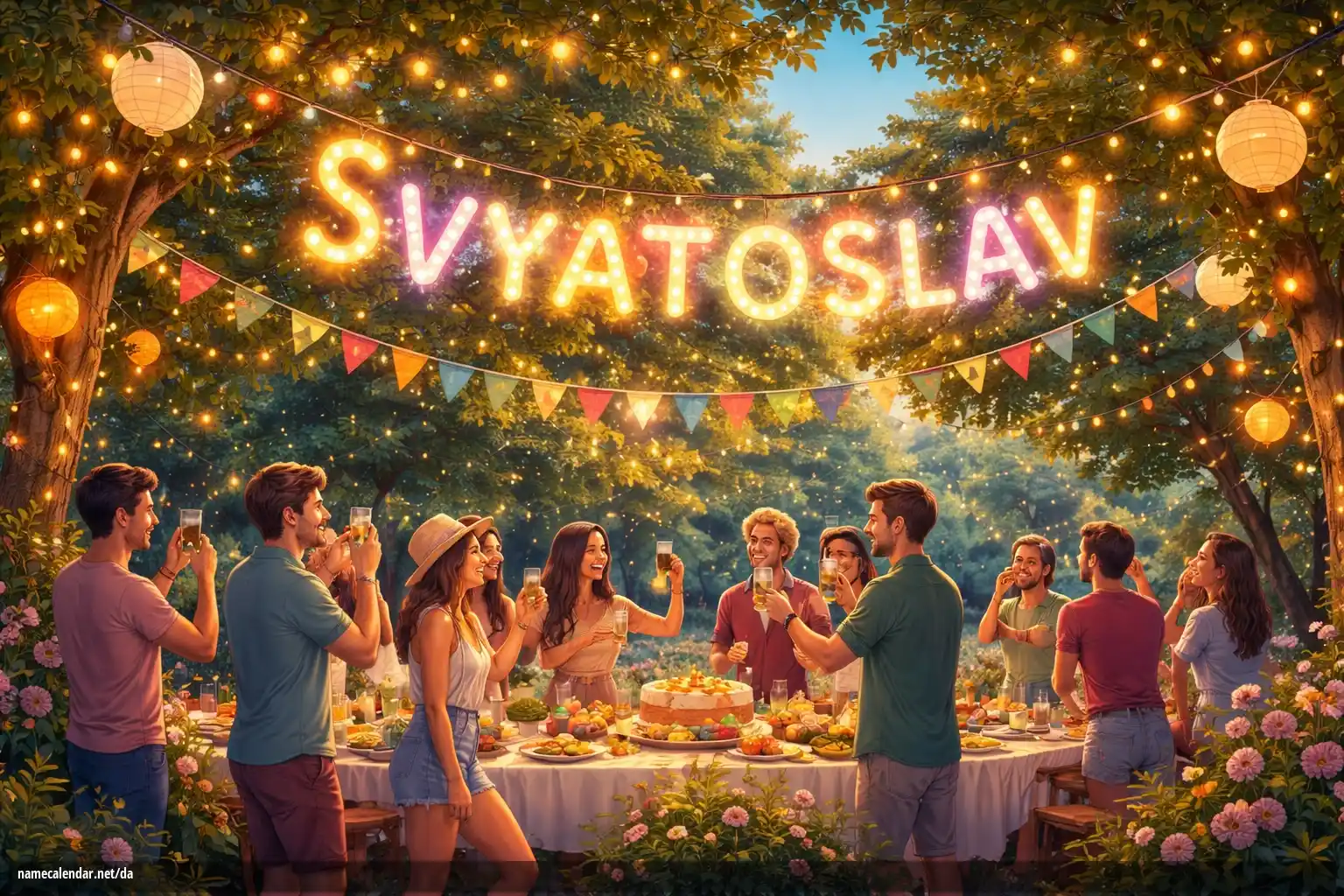 Fejring af navnedag og navn - Svyatoslav