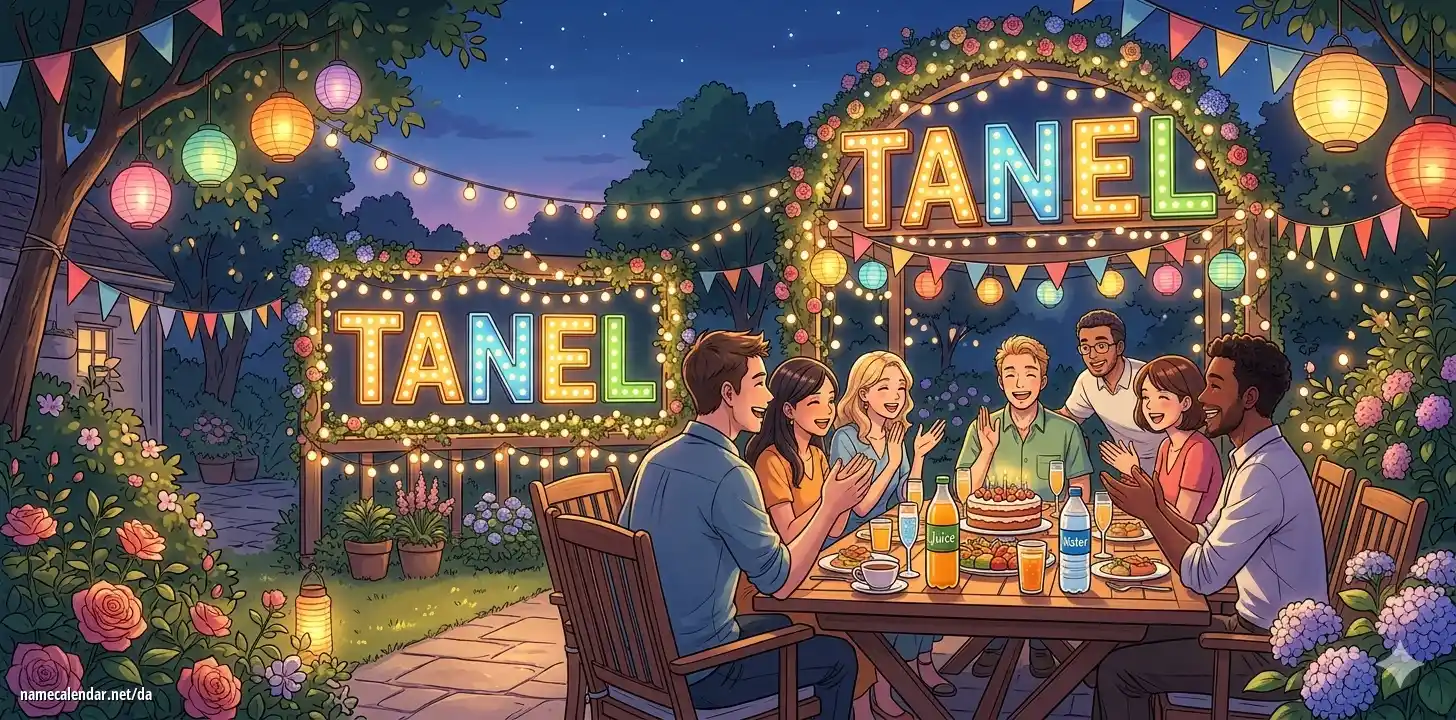 Fejring af navnedag og navn - Tanel