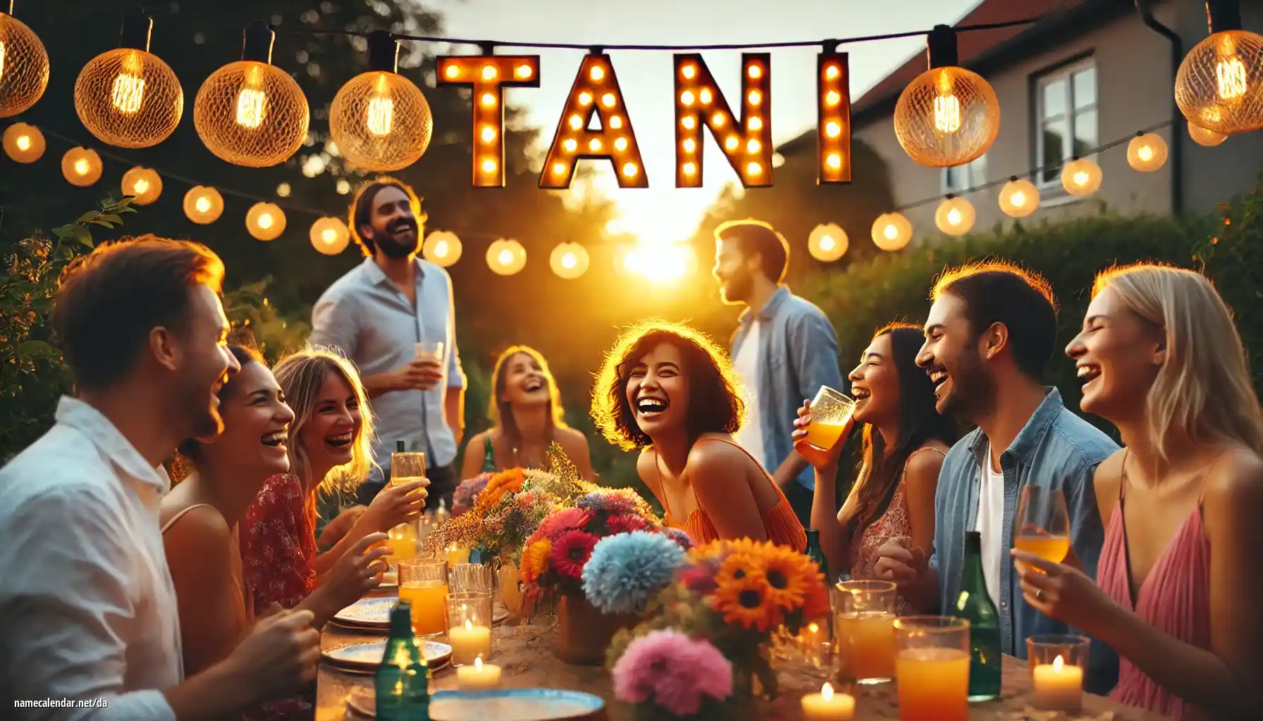 Fejring af navnedag og navn - Tani