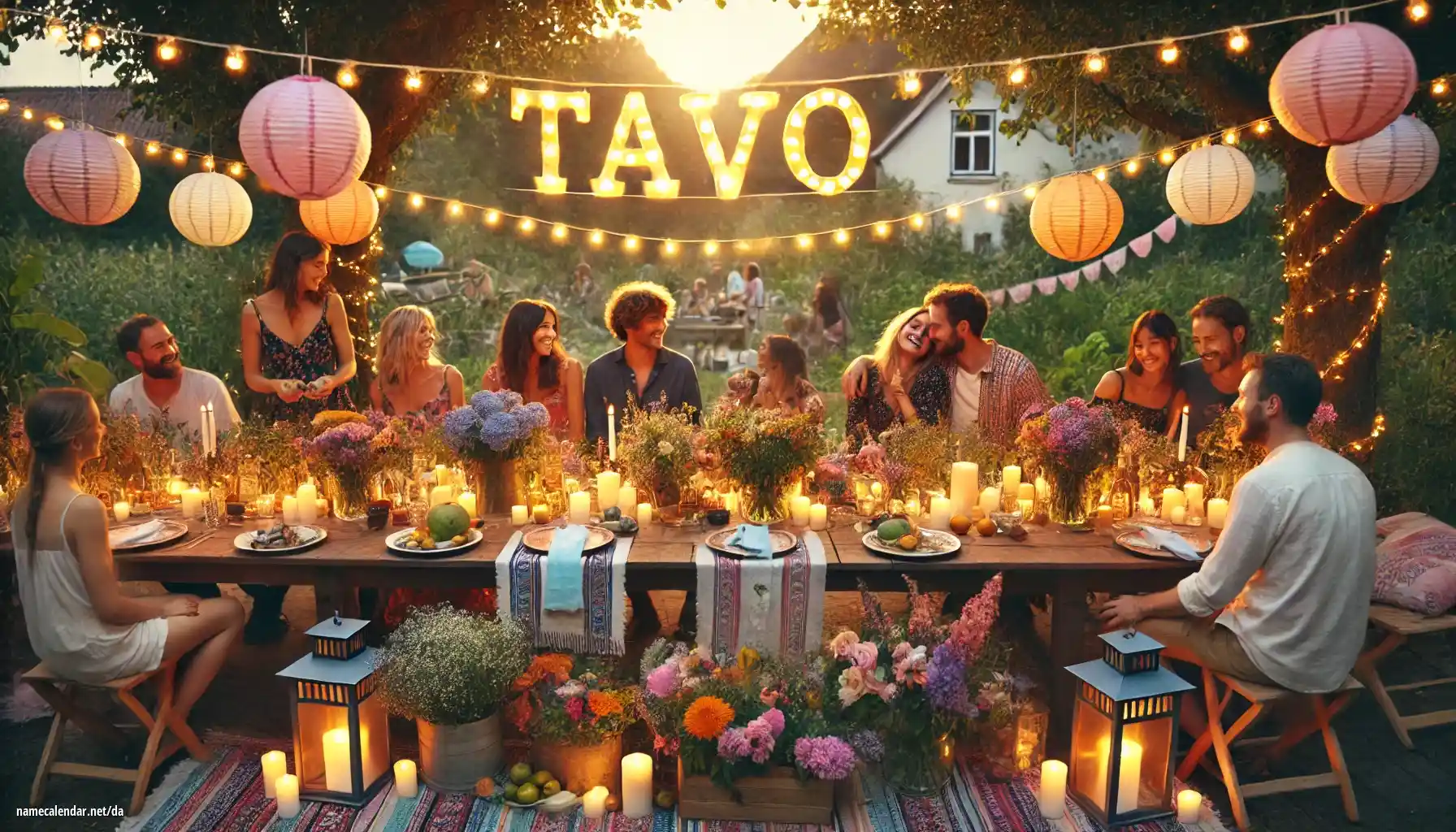 Fejring af navnedag og navn - Tavo