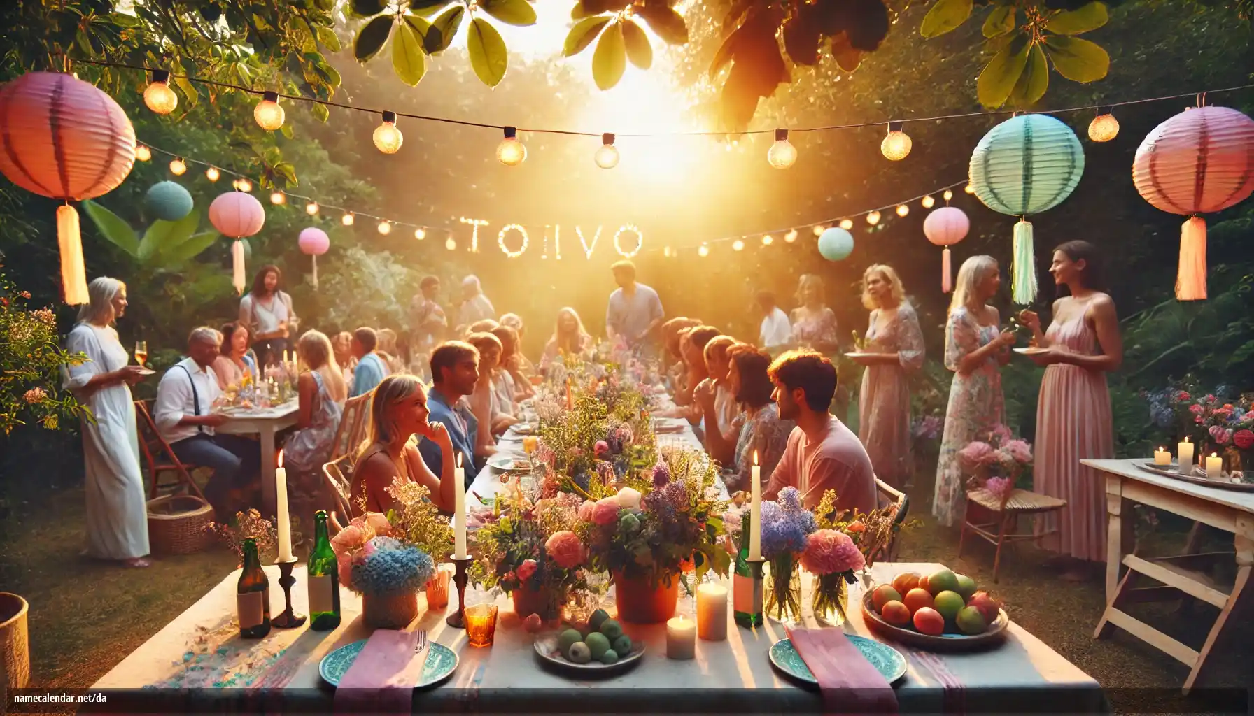 Fejring af navnedag og navn - Toivo